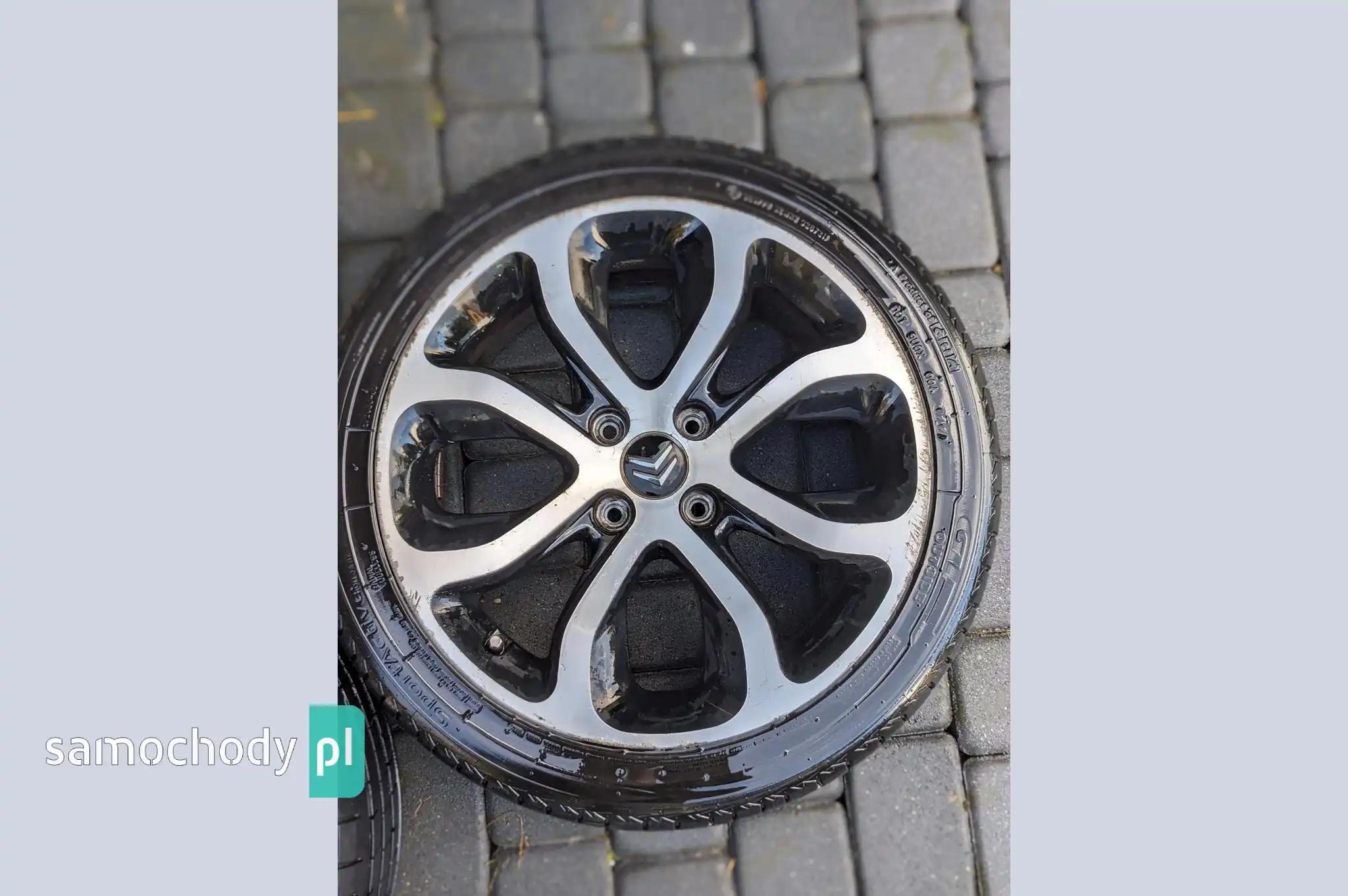 Alufelgi 17'' rozstaw 4x108 Citroen, Peugeot z oponami