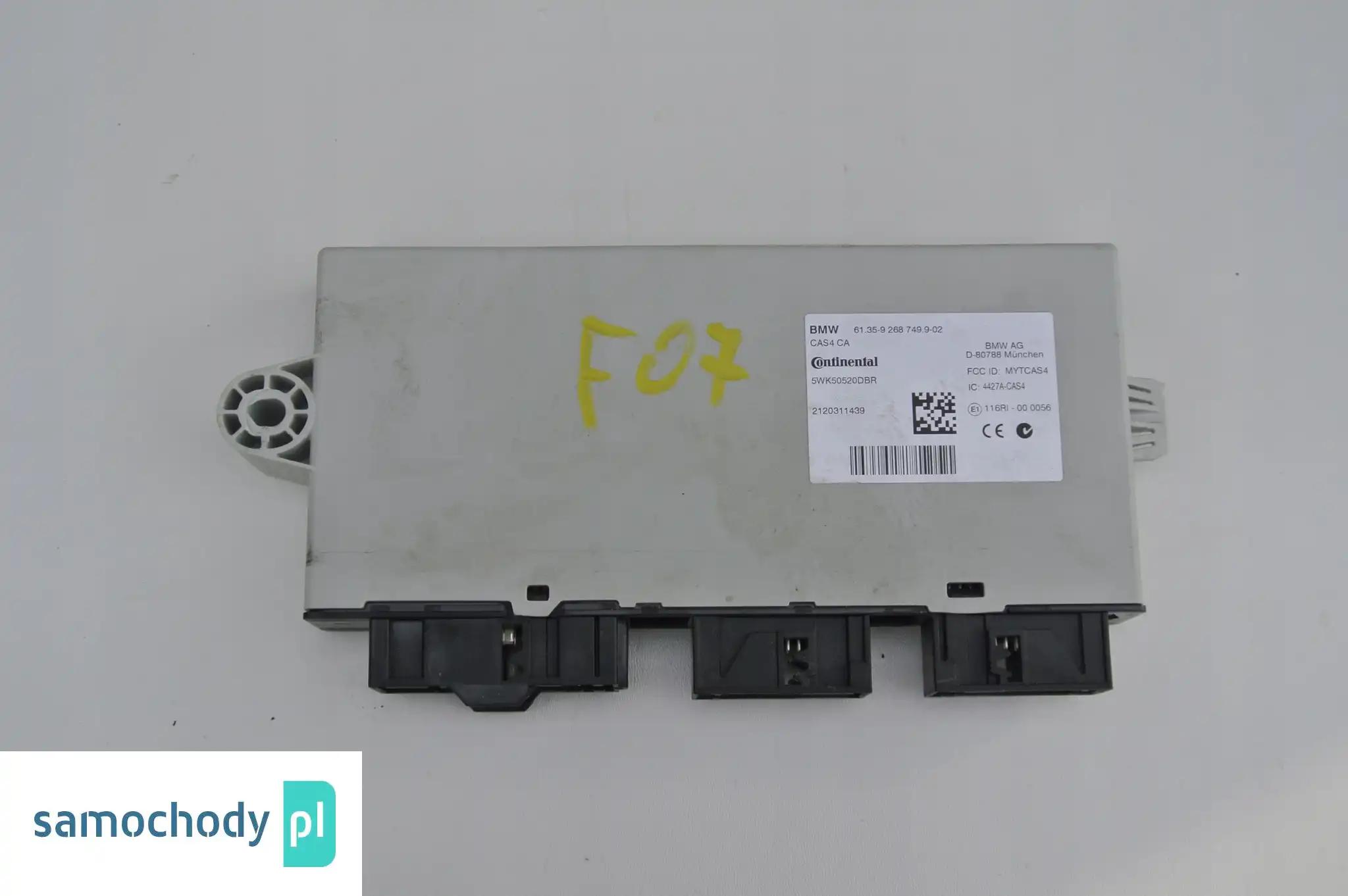 BMW F01 F07 F10 MODUŁ CAS4 9268749