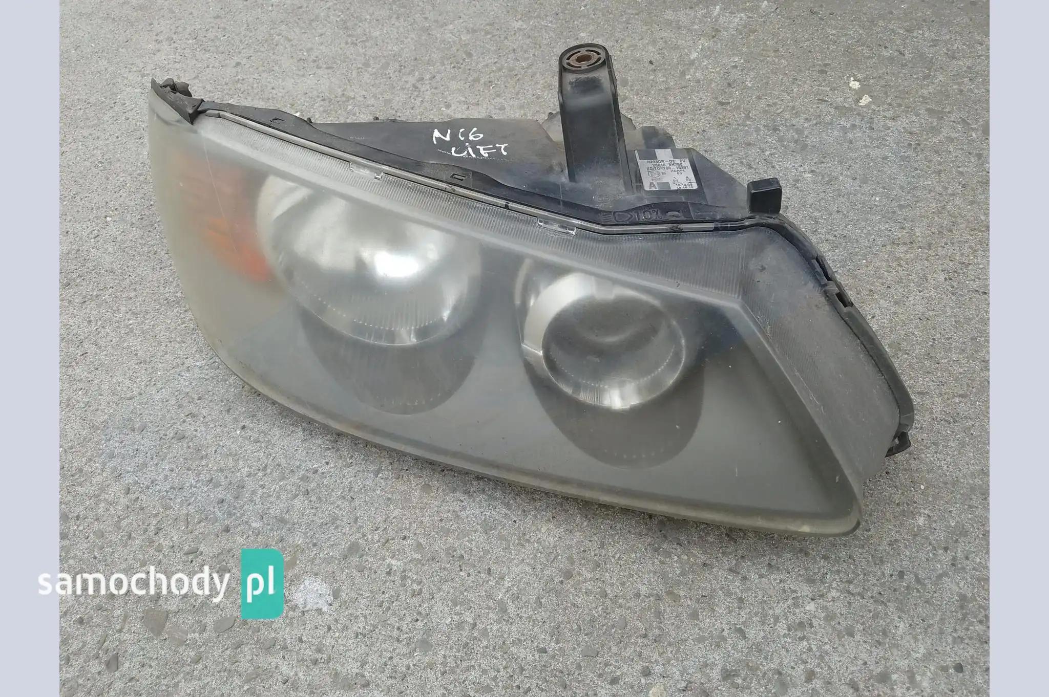 Lampa przednia prawa przód Nissan Almera N16 lift