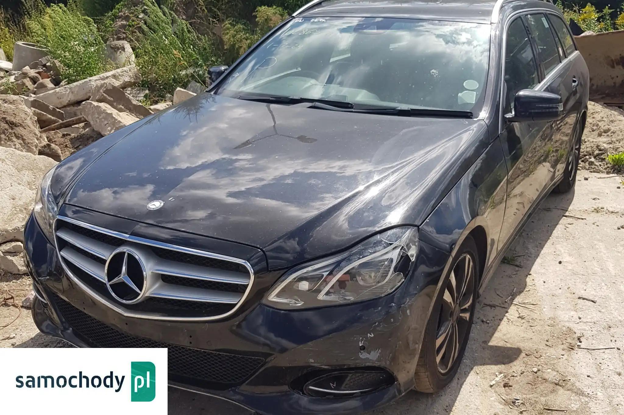 Kompletny przód Mercedes E220 w212 lift MASKA BLOTNIK ZDERZAK PAS PRZEDNI