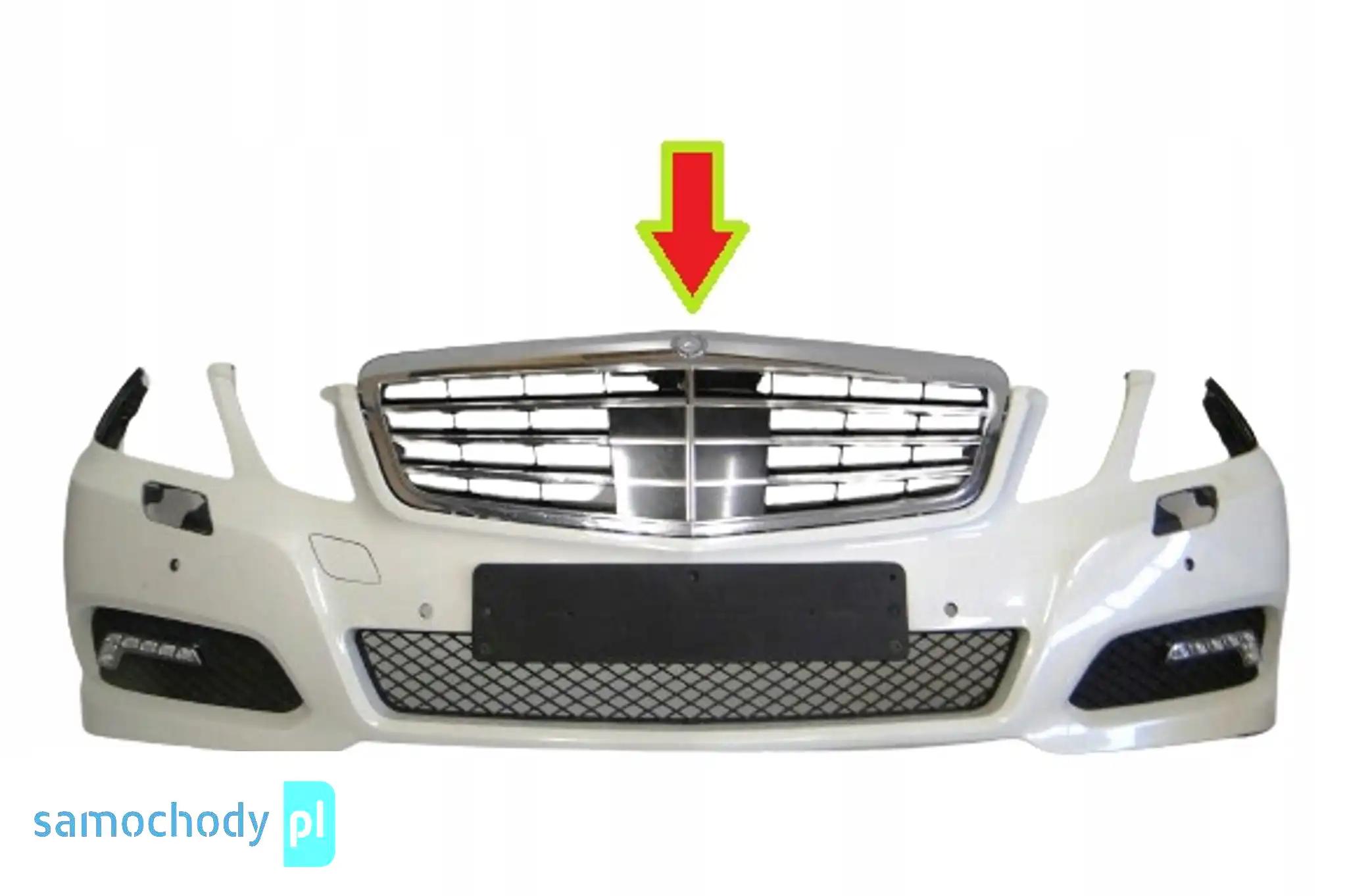 MERCEDES E KLASA 212 W212 GRILL ATRAPA ZDERZAKA DISTRONIC