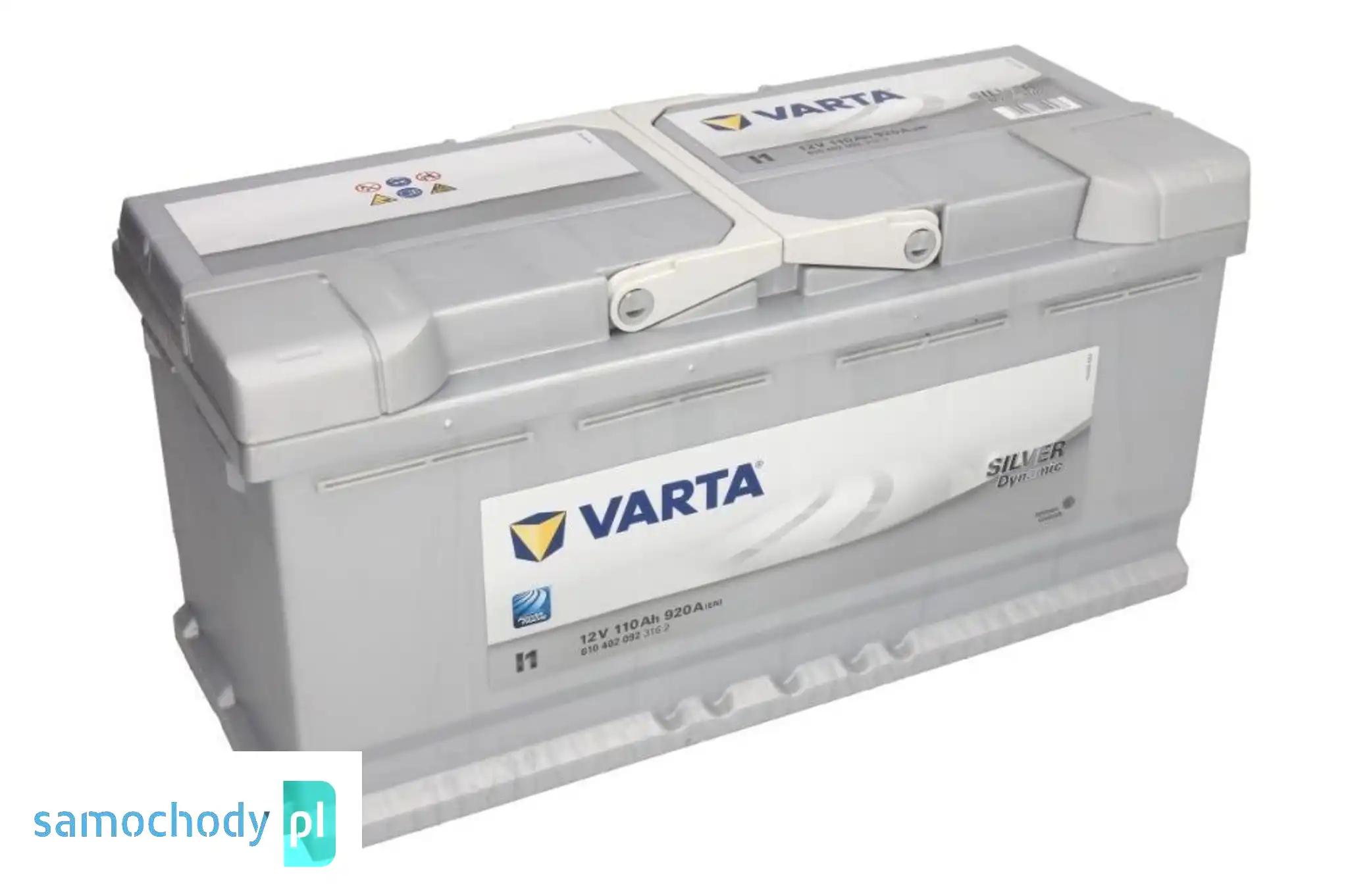 Akumulator VARTA Silver Dynamic I1 110Ah 920A EN