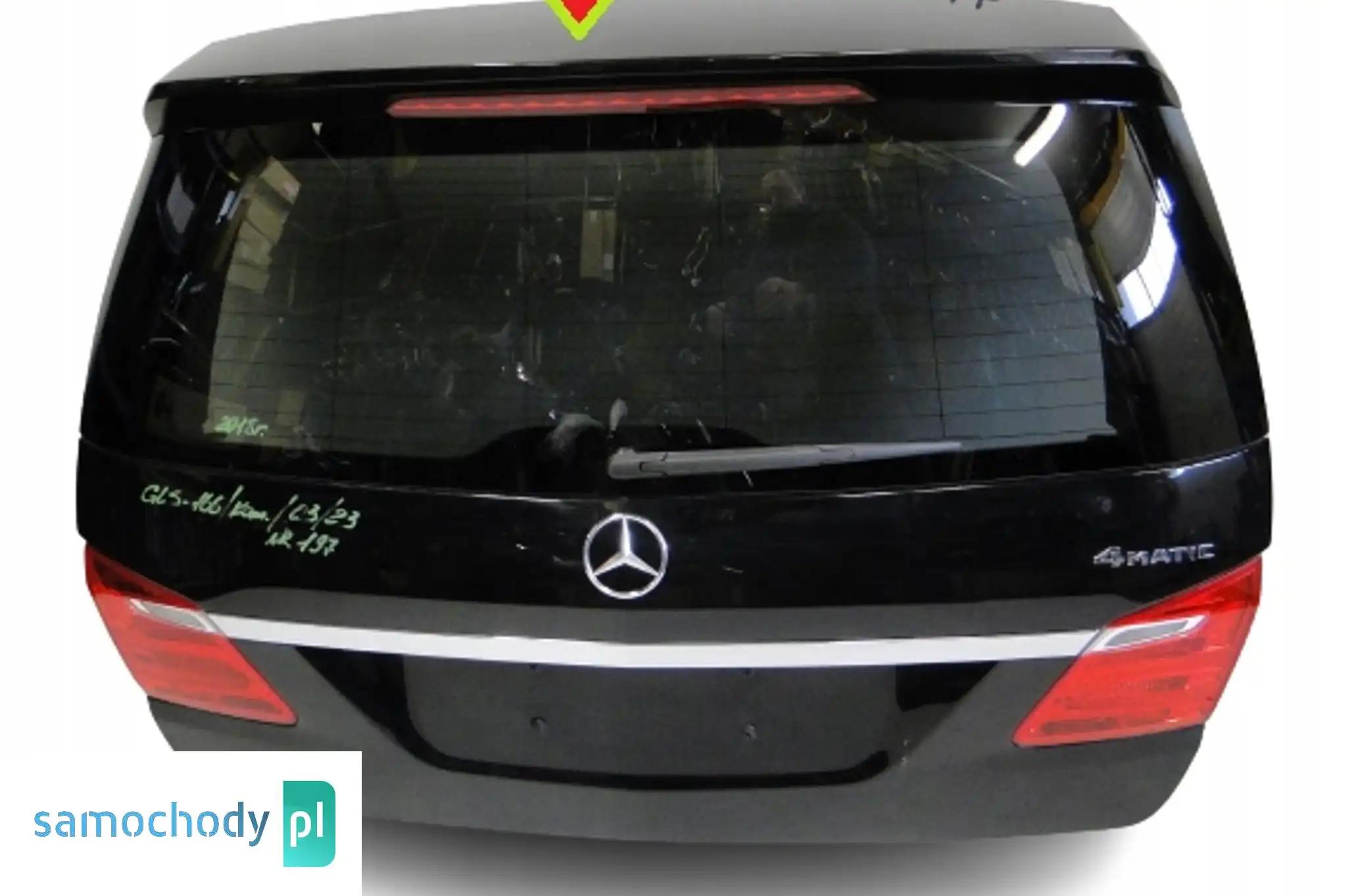 MERCEDES GL 166 X166 SPOILER KLAPY BAGAŻNIKA LOTKA