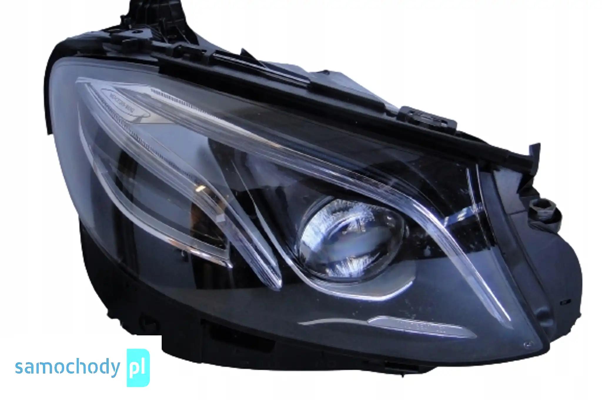 MERCEDES W213 LAMPA PRAWA MULTIBEAM LED NIEBIESKA