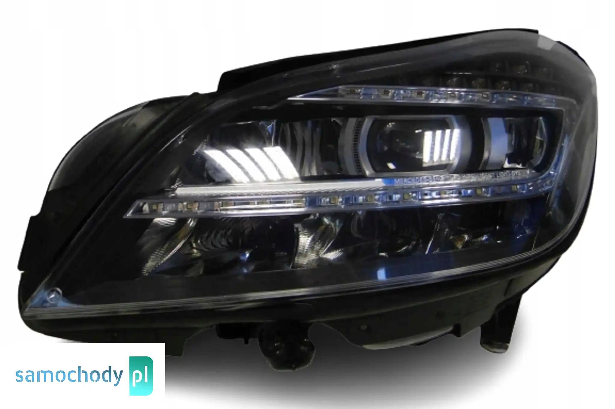 MERCEDES CLS 218 W218 LAMPA LEWA LED ILS SKRĘTNA