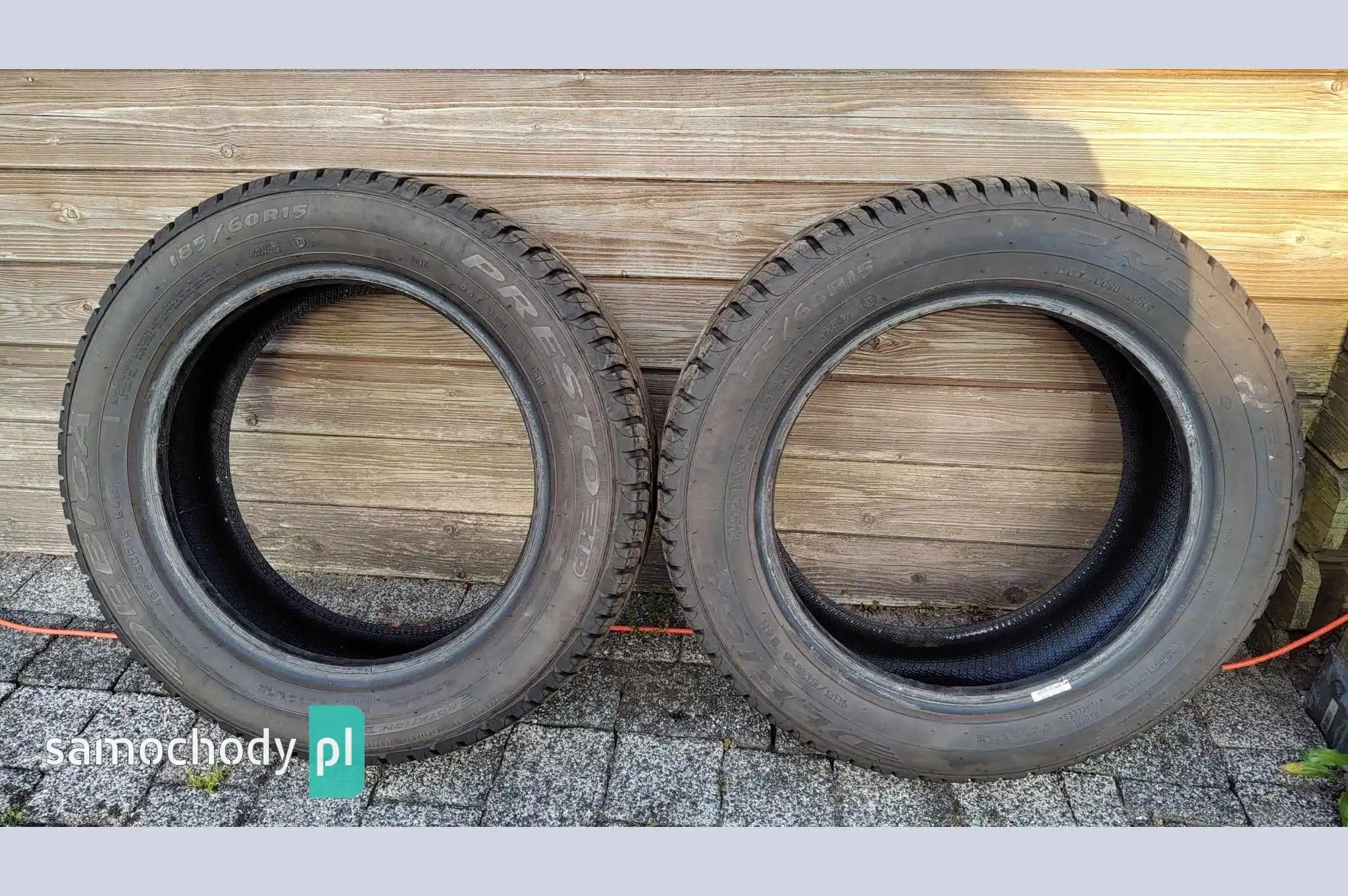 Opony Dębica presto 2szt. 185/60R15 jak nowe