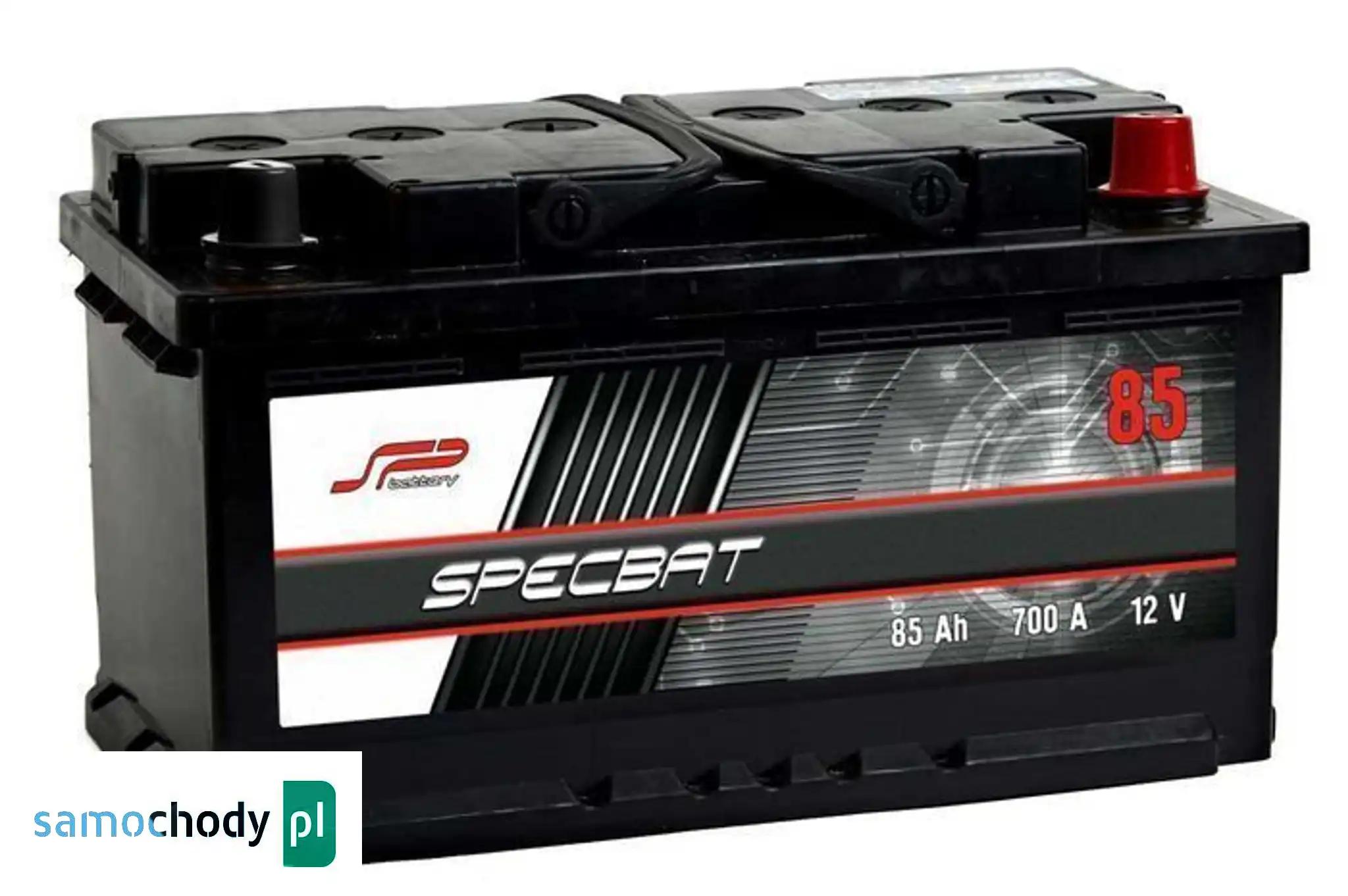 Akumulator SPECBAT 85Ah 700A EN PRAWY PLUS