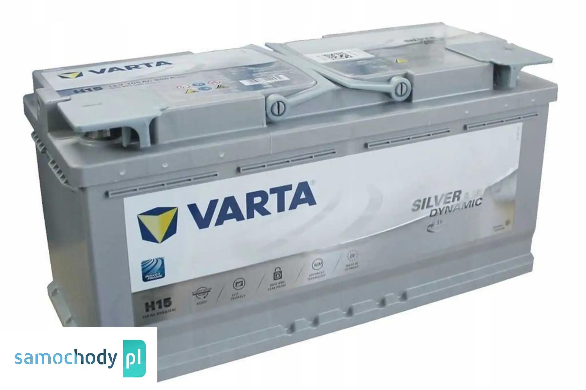 Akumulator VARTA Silver Dynamic AGM START&STOP H15 105Ah 950A