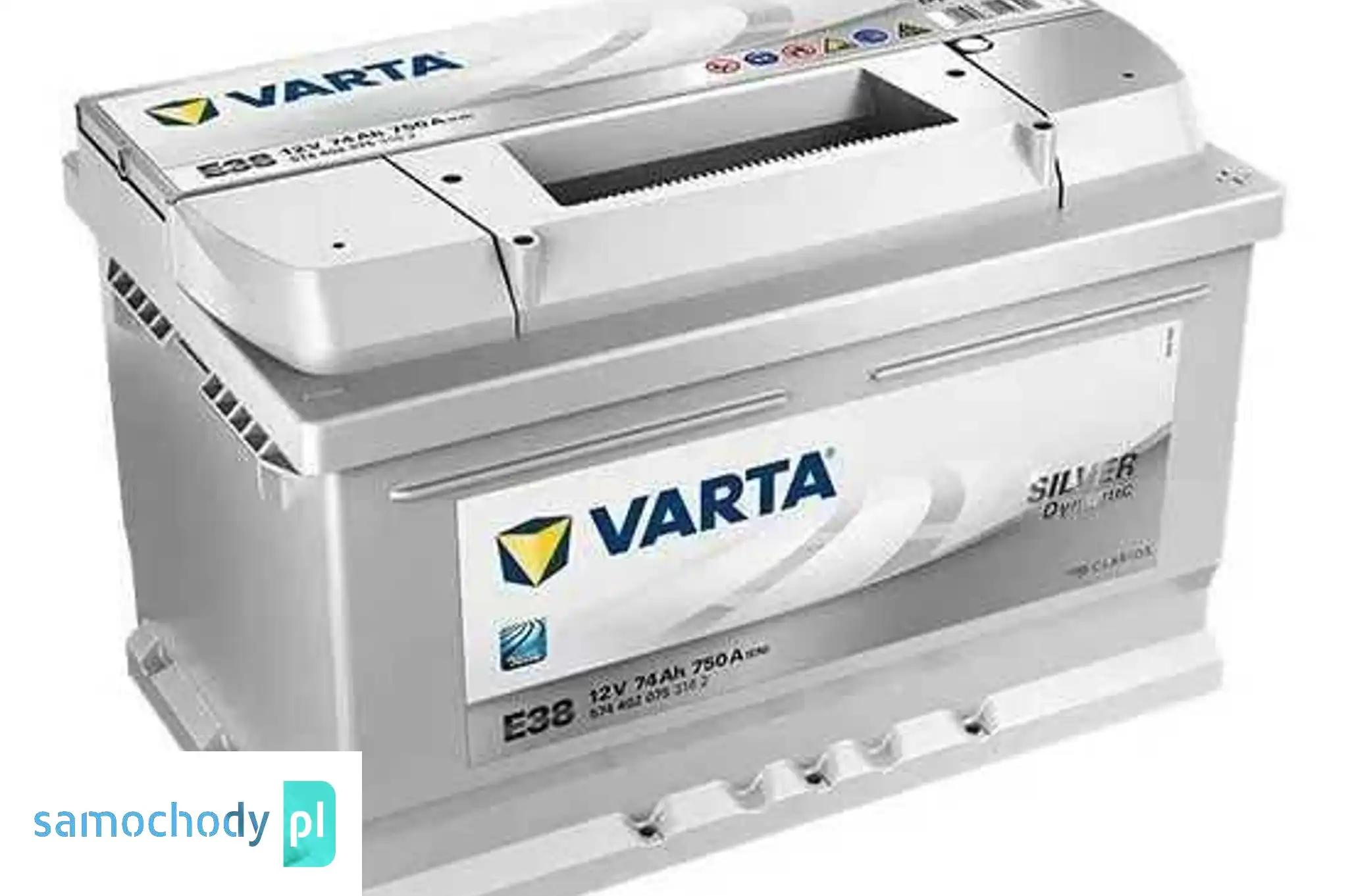 Akumulator VARTA Silver Dynamic E38 74Ah 750A EN