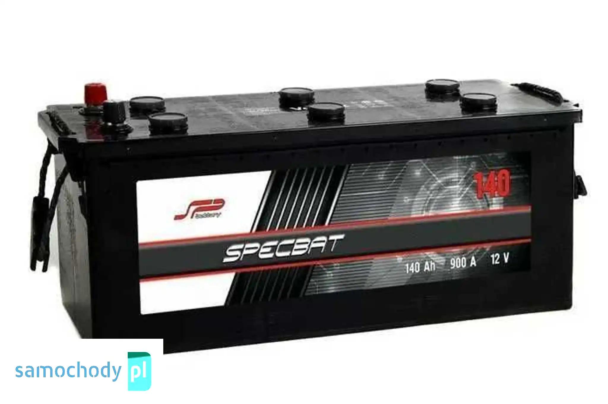 Akumulator SPECBAT 140Ah 900A EN lewy plus
