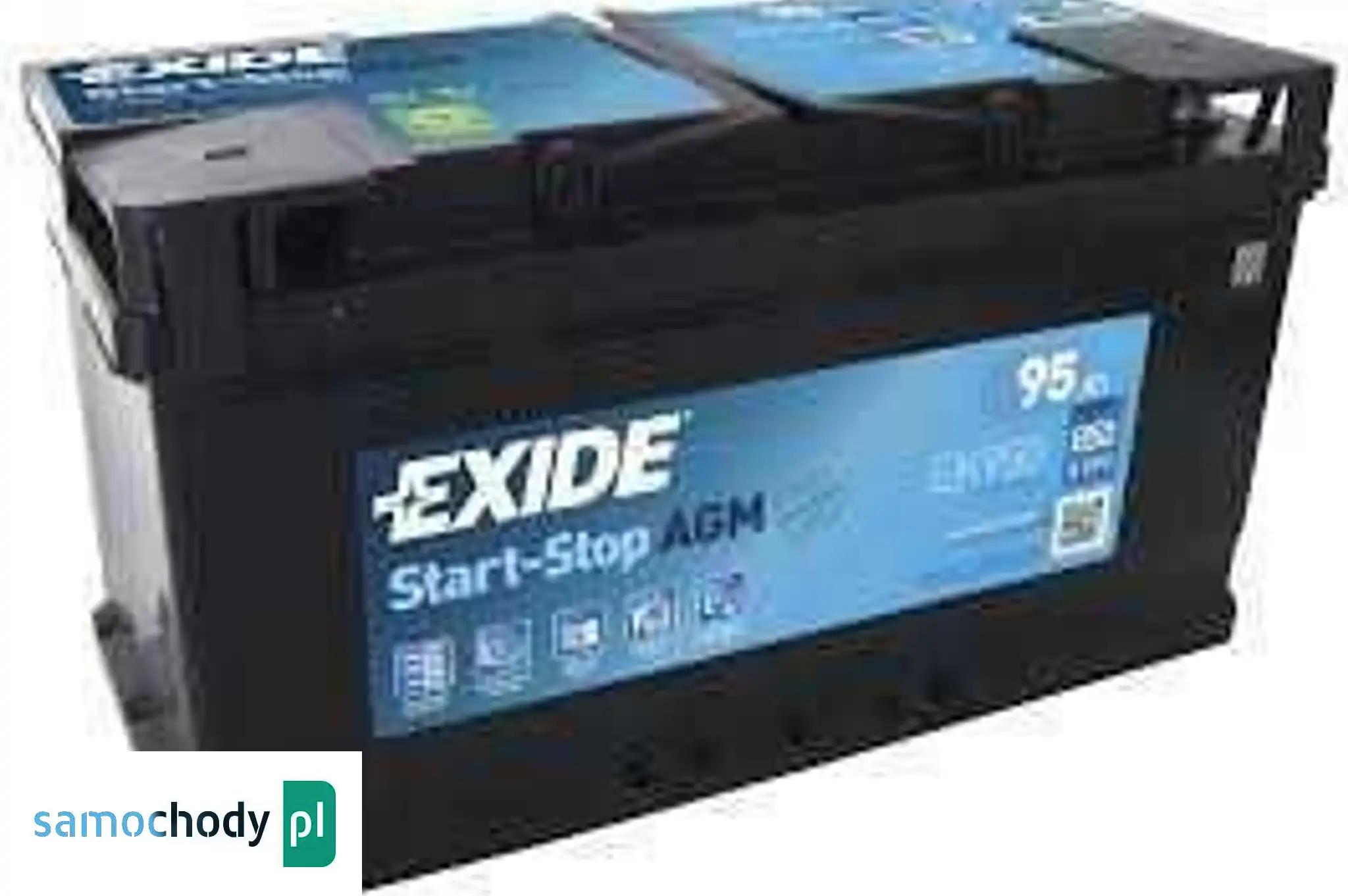 Akumulator EXIDE AGM START&STOP EK950 95Ah 850A EN