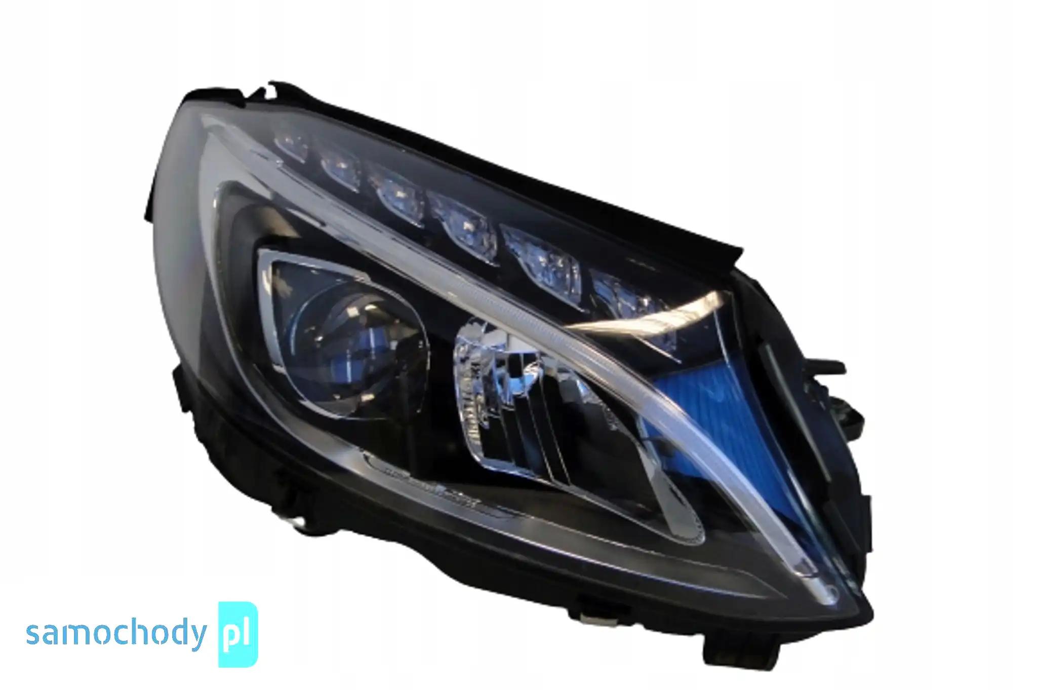 MERCEDES C KLASA 205 W205 LAMPA PRAWA LED HIGH PER