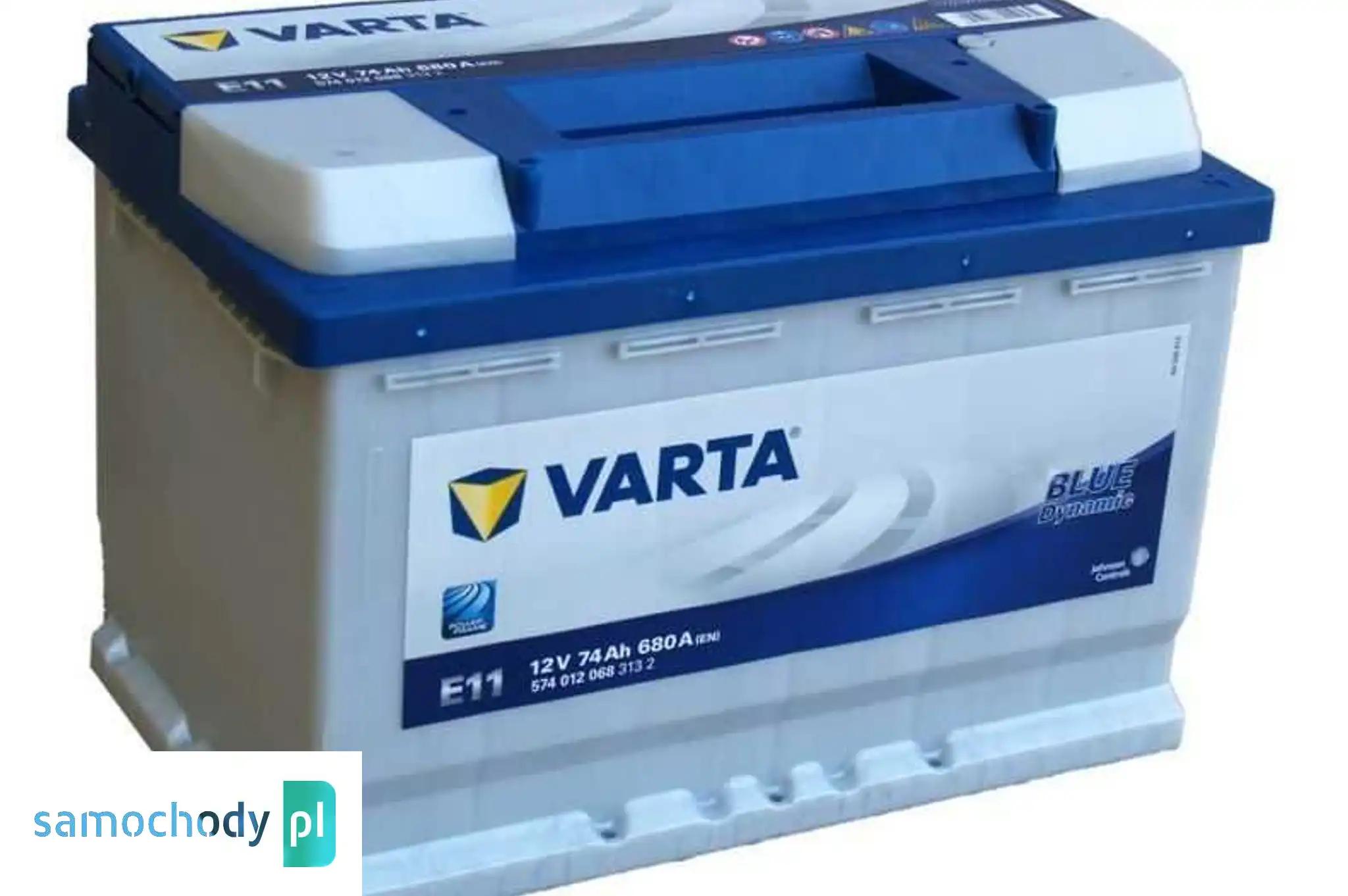 Akumulator VARTA Blue Dynamic E11 74Ah 680A EN