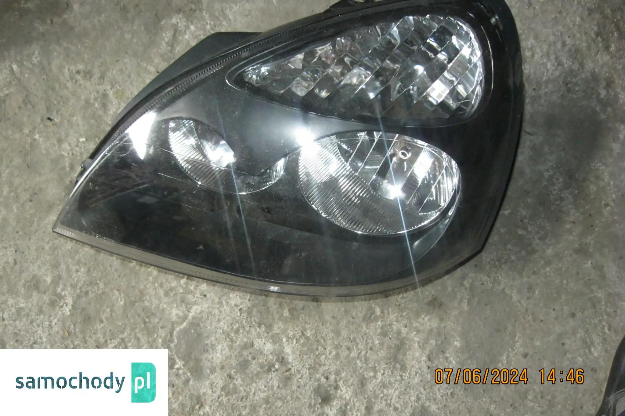 Reflektor lampa lewa przód renault clio II lift