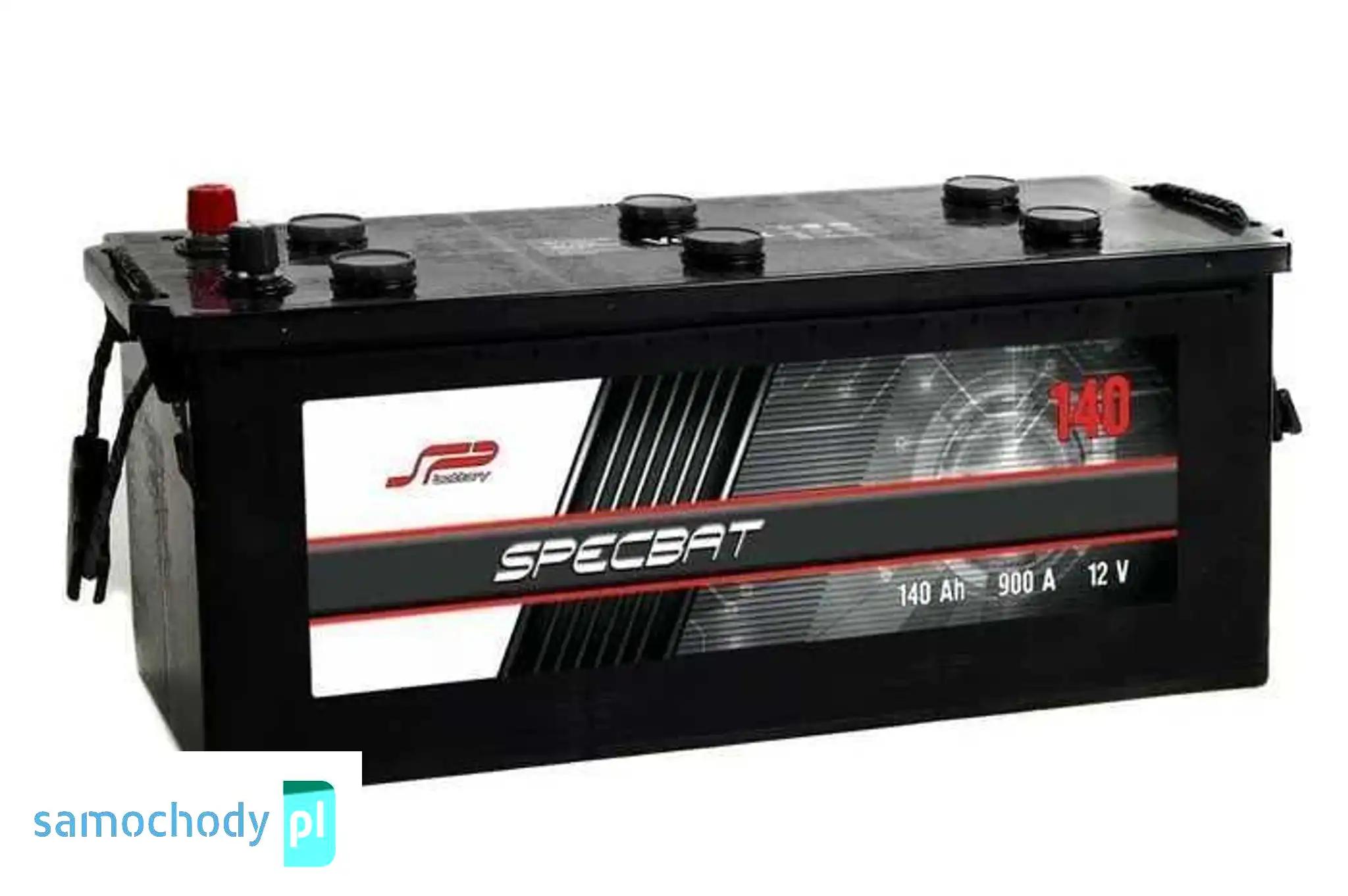 Akumulator SPECBAT 140Ah 900A EN lewy plus