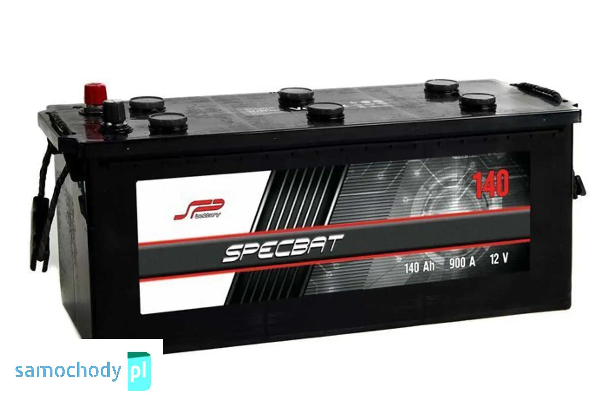 Akumulator SPECBAT 140Ah 900A EN lewy plus