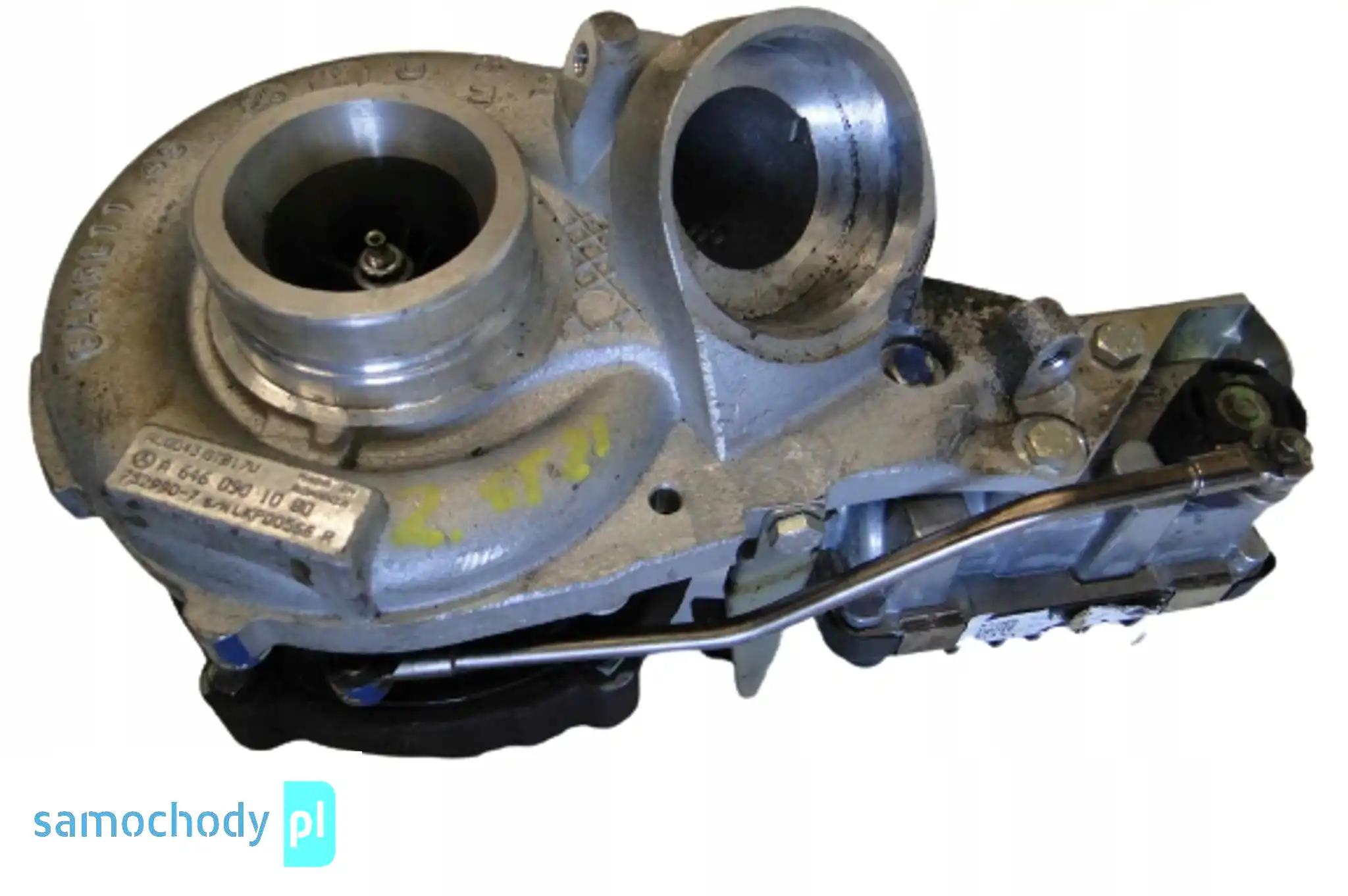 MERCEDES TURBINA TURBOSPRĘŻARKA OM 646 A6460901080