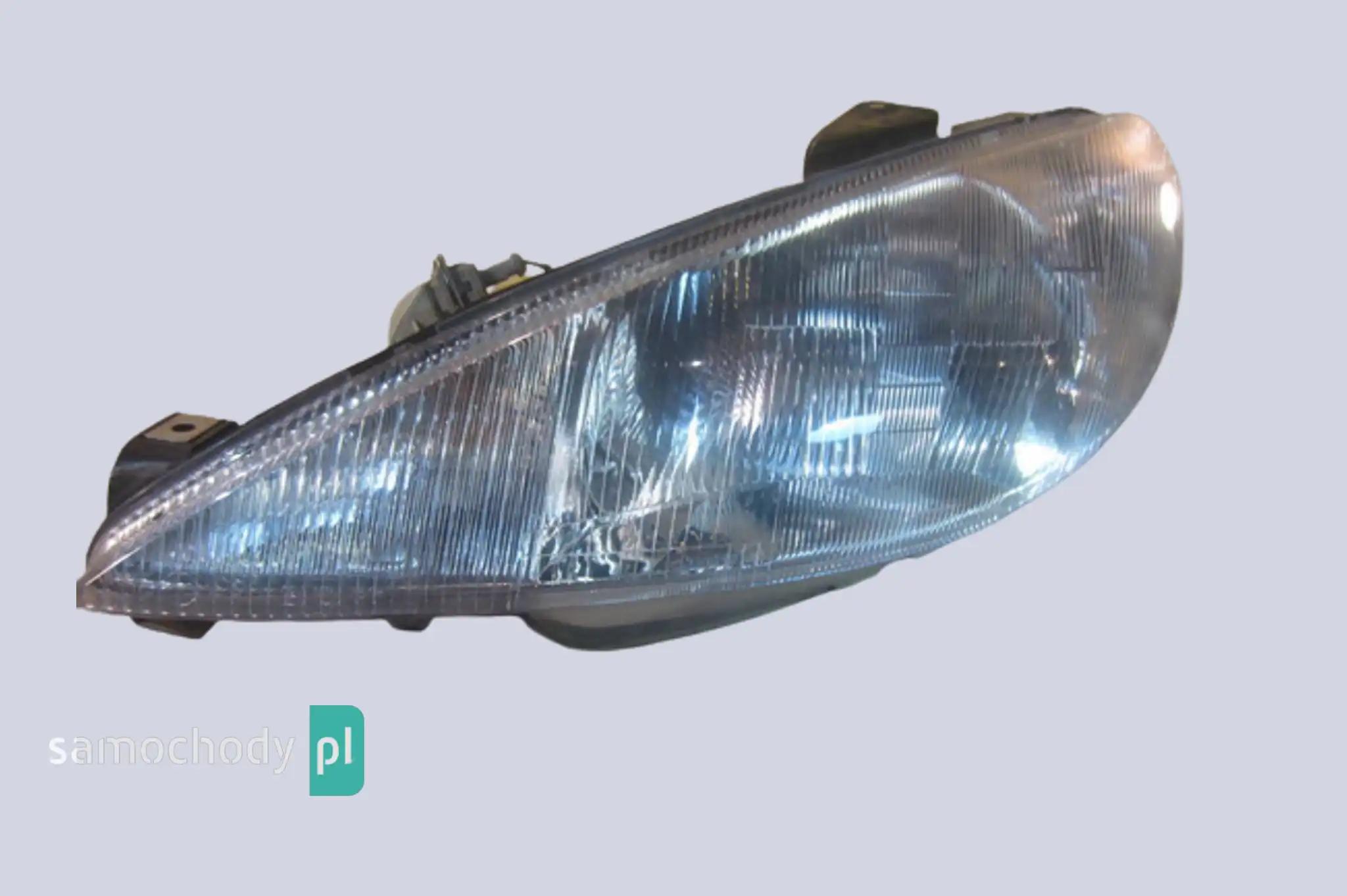 Lampa lewa przednia przód Peugeot 206