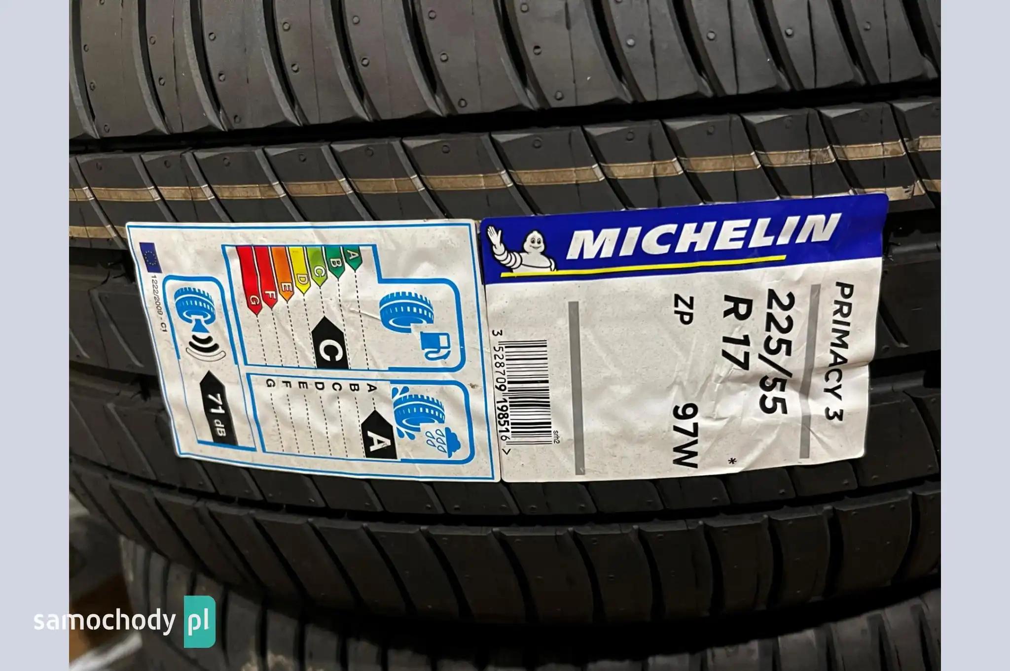 Sprzedam opony letnie MICHELIN PRIMACY 3 225/55 R17