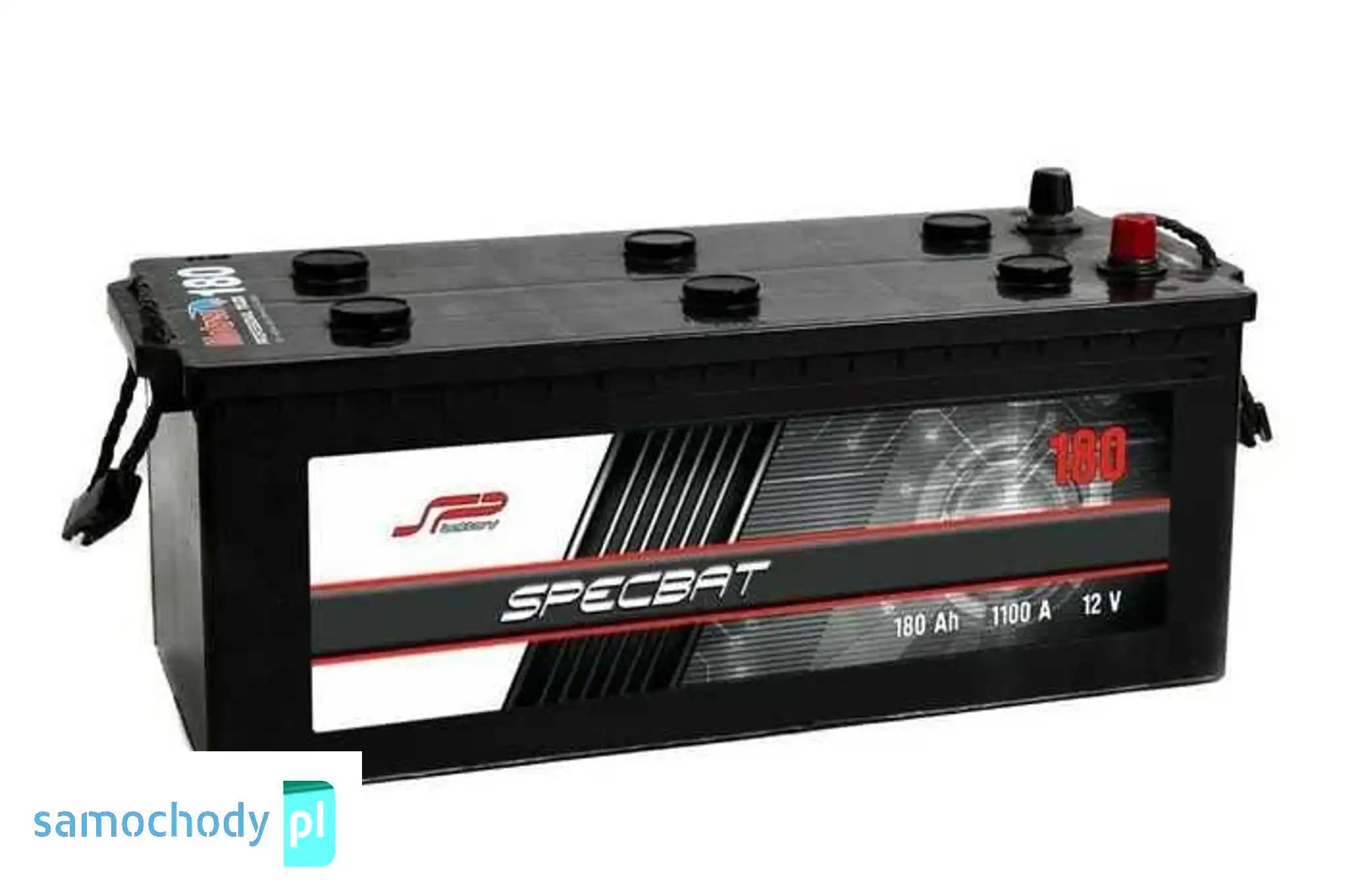 Akumulator SPECBAT 180Ah 1100A EN lewy plus