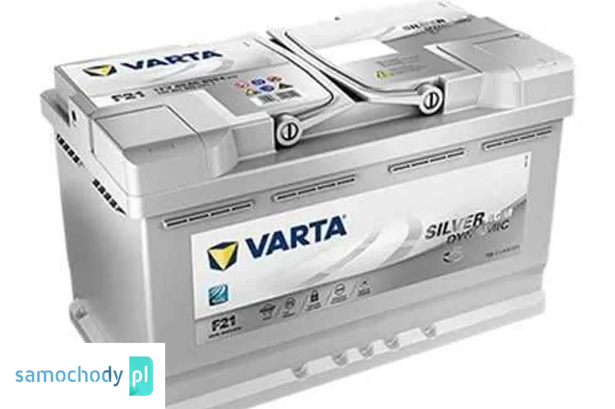 Akumulator VARTA Silver Dynamic AGM 80Ah 800A F21 A6