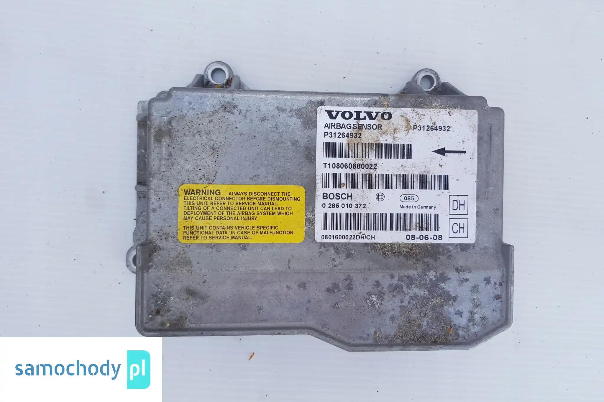 MODUŁ SENSOR PODUSZEK POWIETRZNYCH AIRBAG Volvo V70 III P31264932