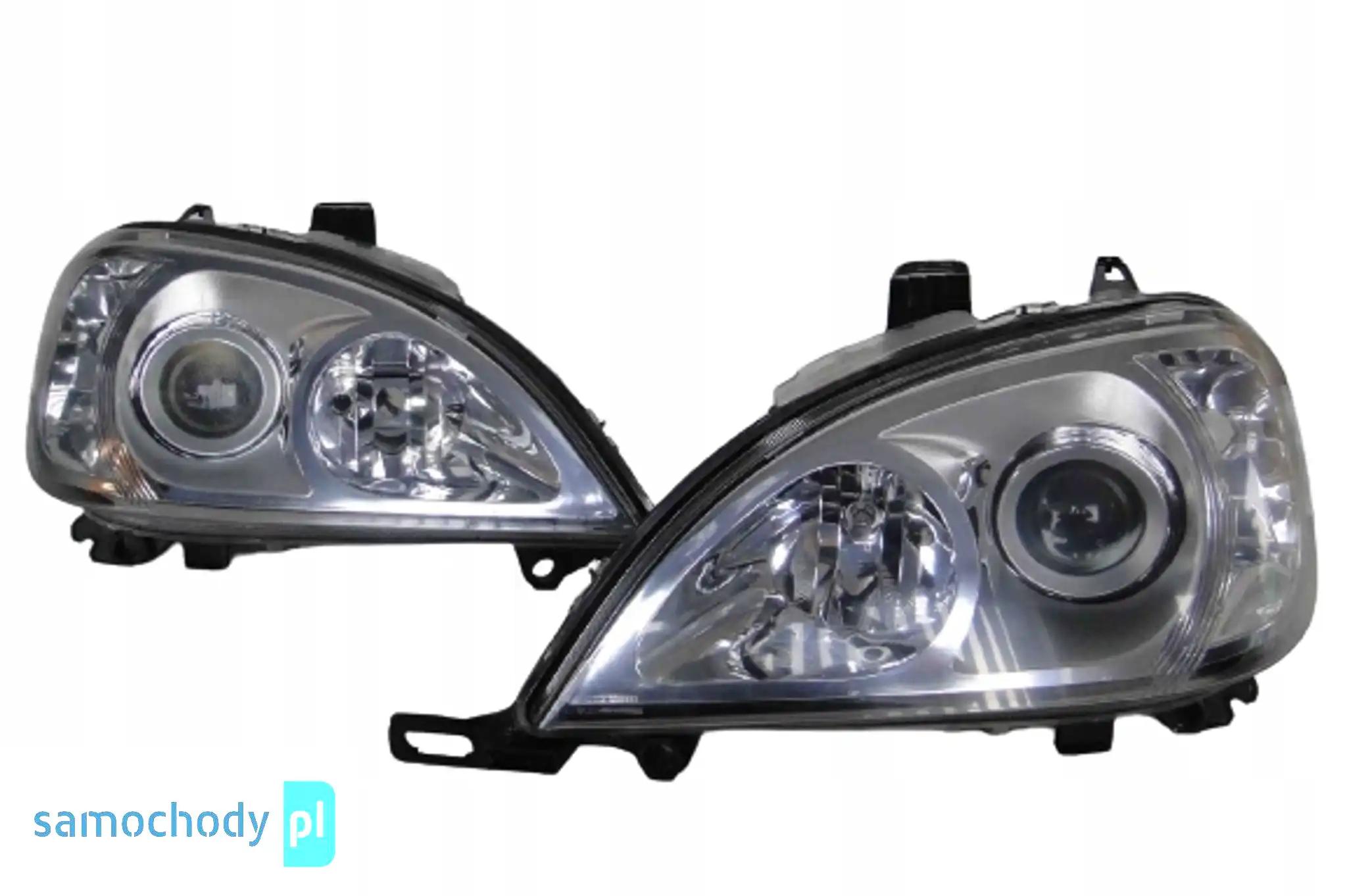 MERCEDES ML W163 163 LIFT LAMPA LAMPY LEWA PRAWA SOCZEWKA H7 KOMPLET