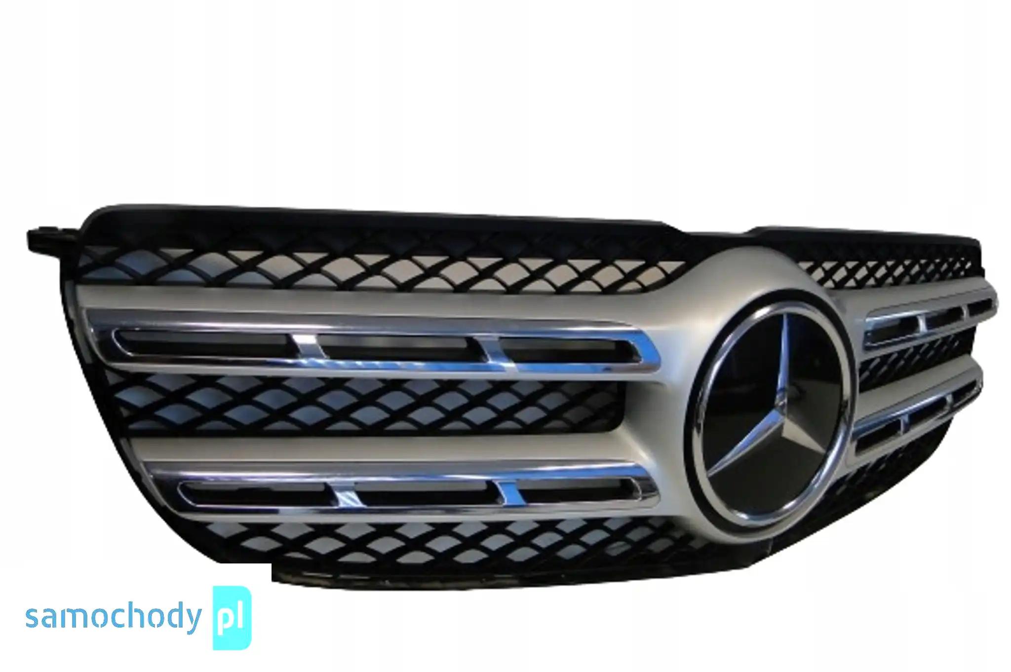 MERCEDES GLS 166 X166 GRILL ATRAPA ZDERZAKA NA KAMERĘ 63 AMG