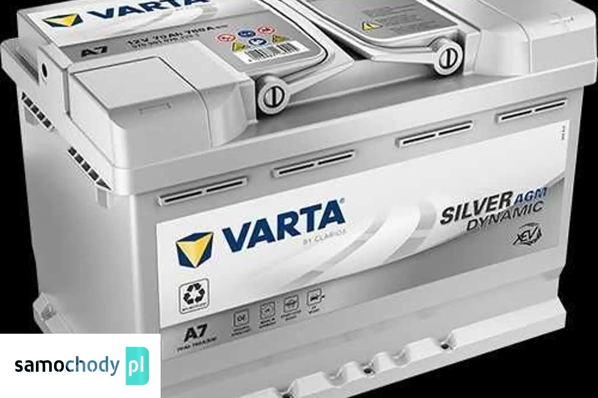 Akumulator VARTA AGM START&STOP A7 70Ah 760A (dawna E39)