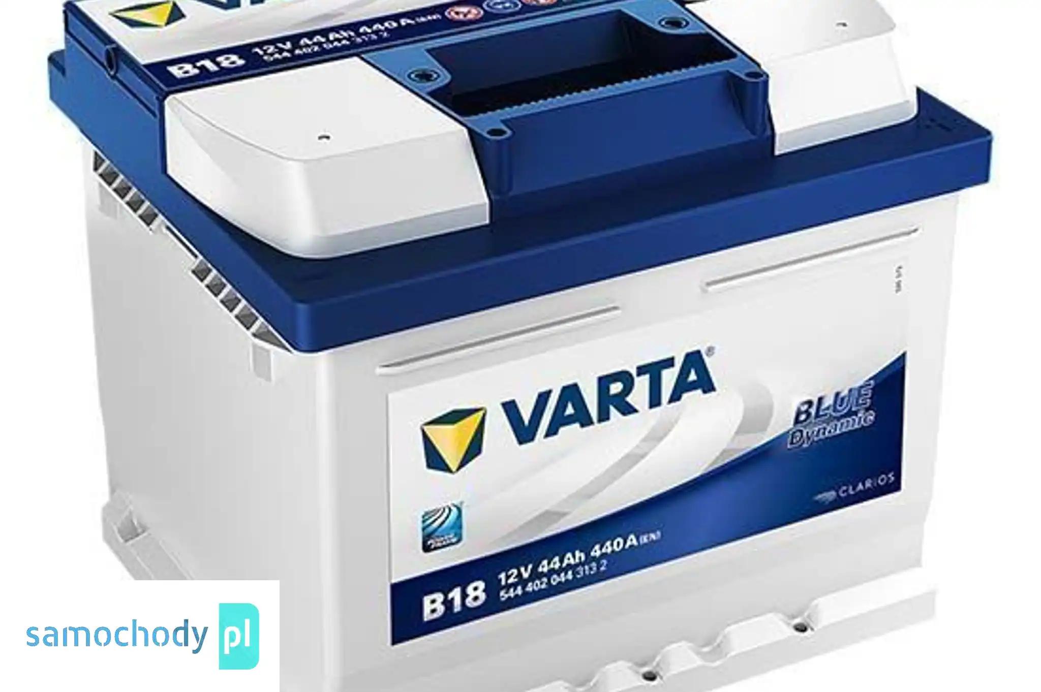Akumulator VARTA Blue Dynamic B18 44Ah 440A EN