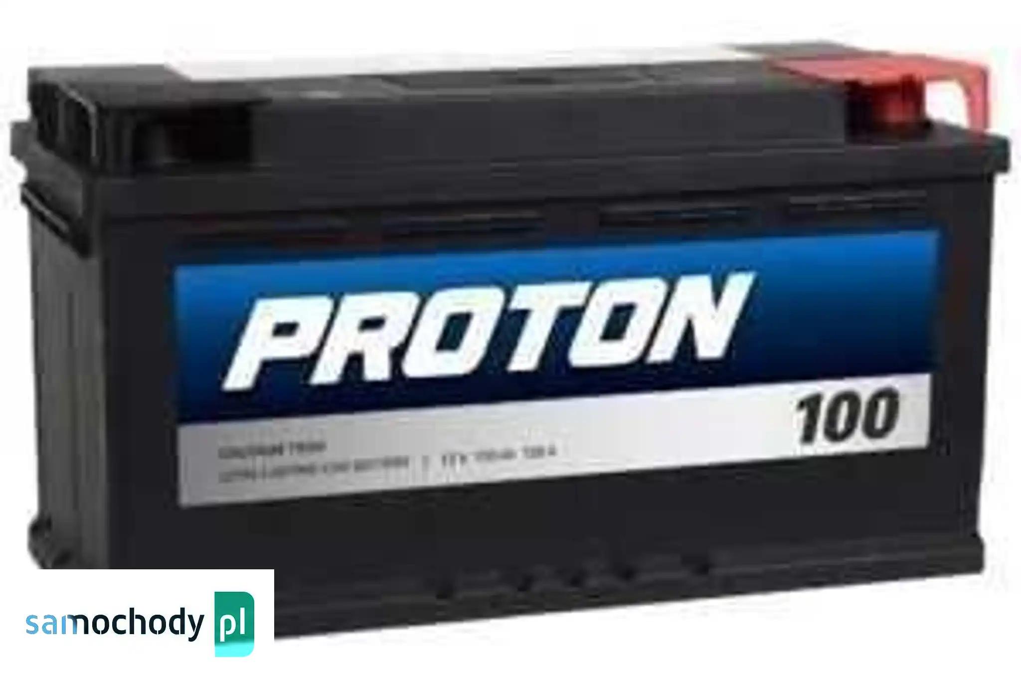 Akumulator PROTON 100Ah 720A EN PRAWY PLUS