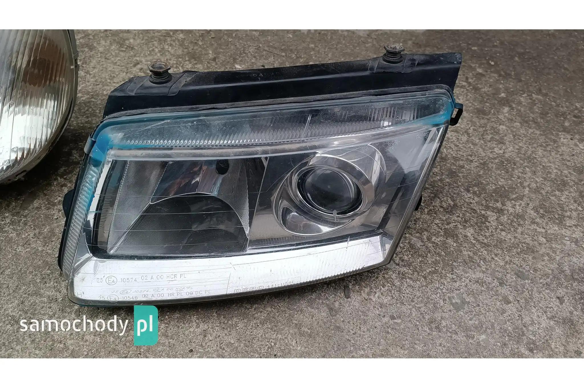 Lampa lewa przednia przód soczewka VW Passat B5