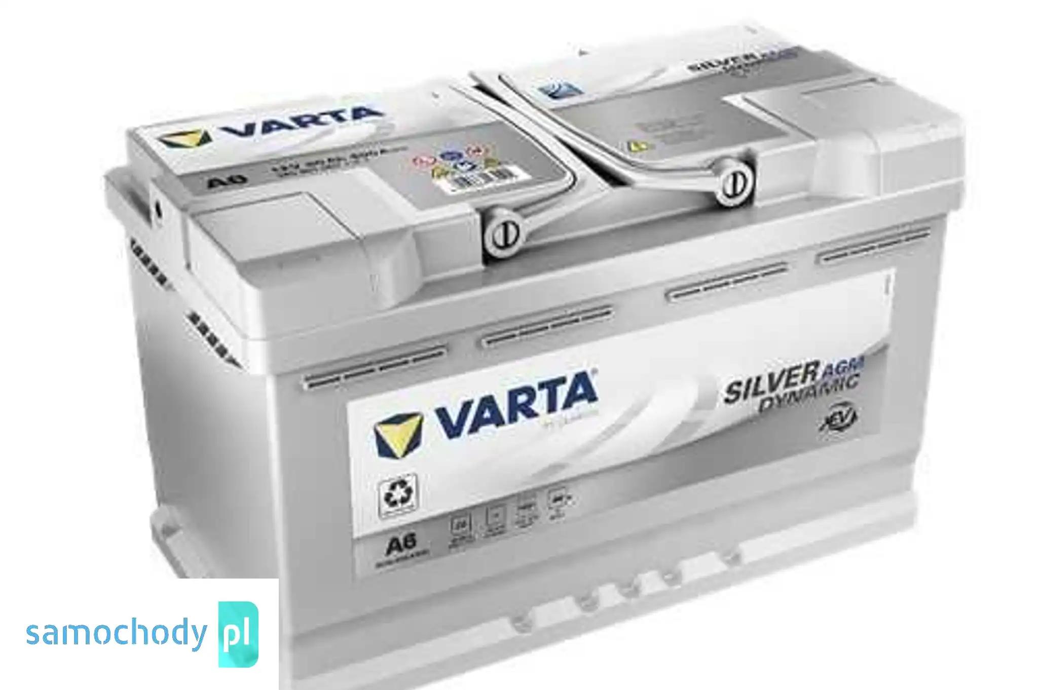 Akumulator VARTA Silver Dynamic AGM 80Ah 800A F21 A6