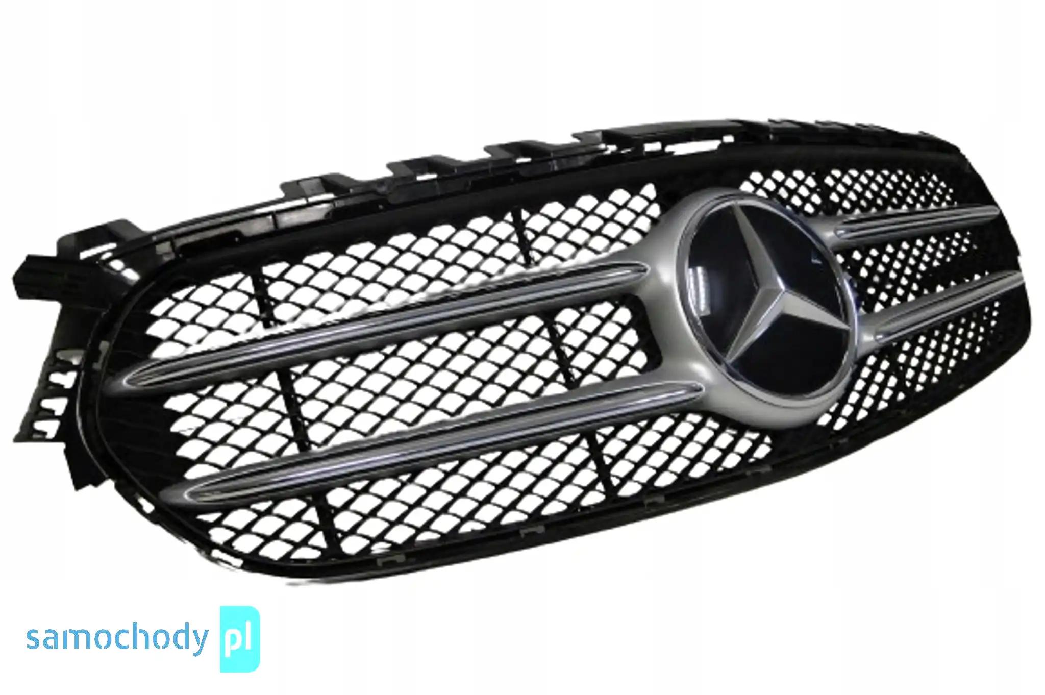 MERCEDES B KLASA W247 247 GRILL ATRAPA BEZ KAMERY + GWIAZDA EMBLEMAT