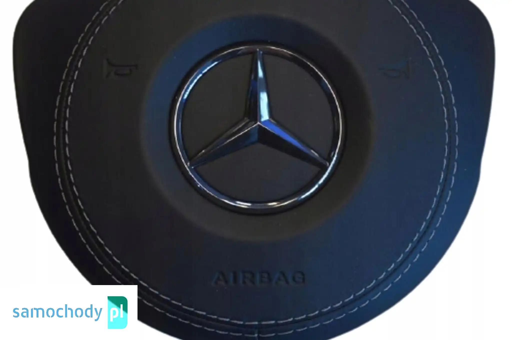 MERCEDES S KLASA W 222 217 PODUSZKA AIRBAG SKÓRA