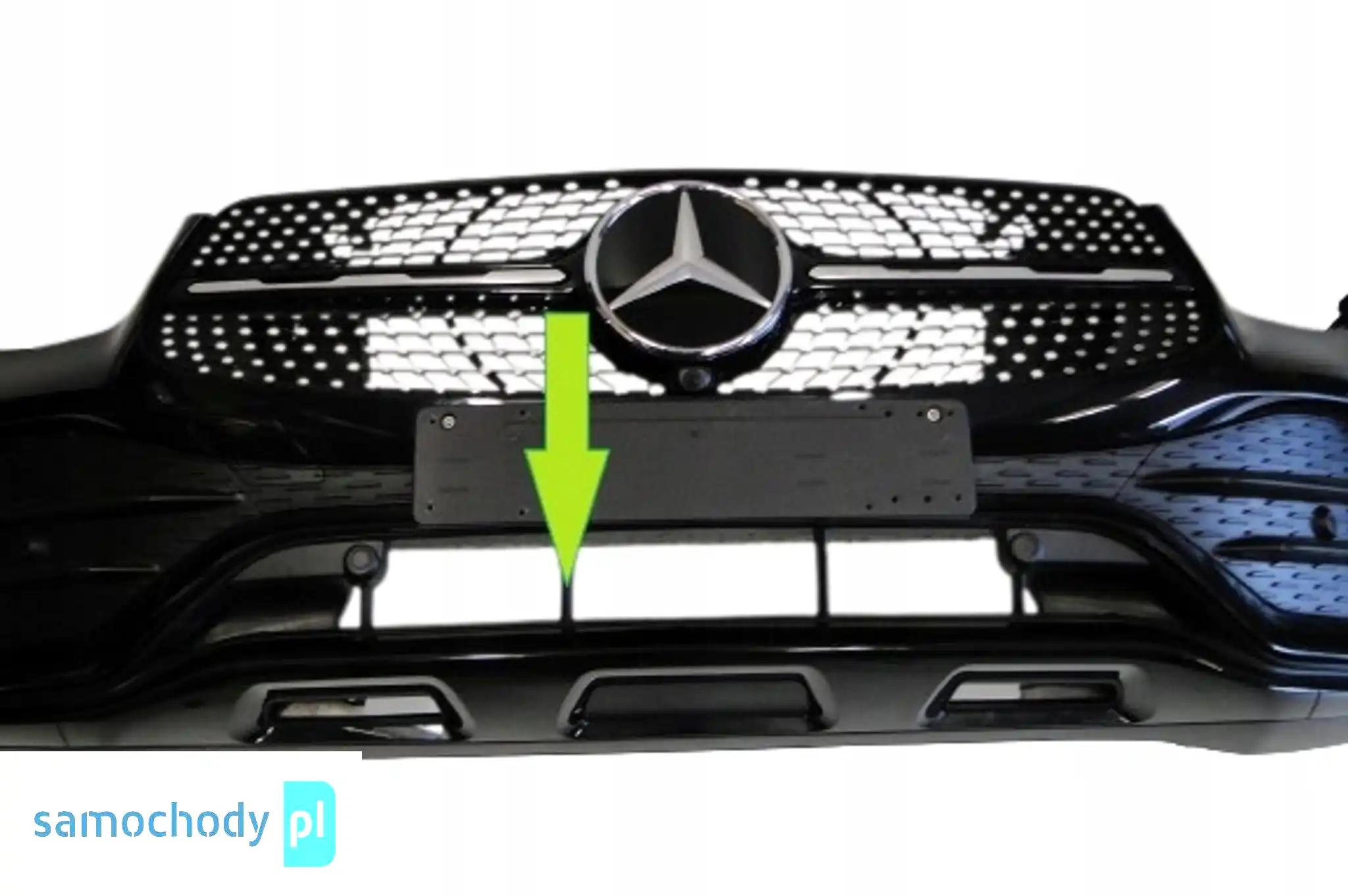 MERCEDES GLC 253 X253 C253 LIFT NAKŁADKA DOLNA SPOILER ZDERZAK PRZEDNI AMG