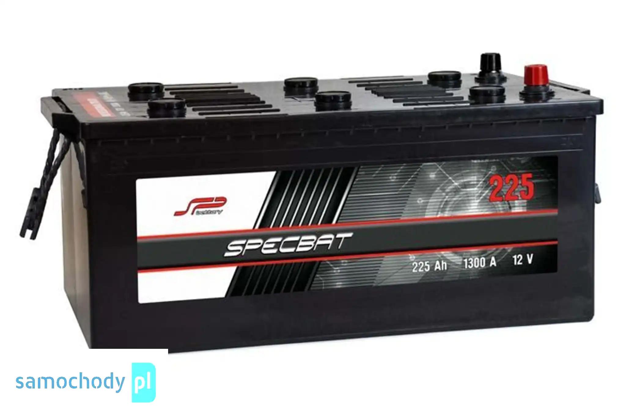 Akumulator SPECBAT 225Ah 1300A EN lewy plus