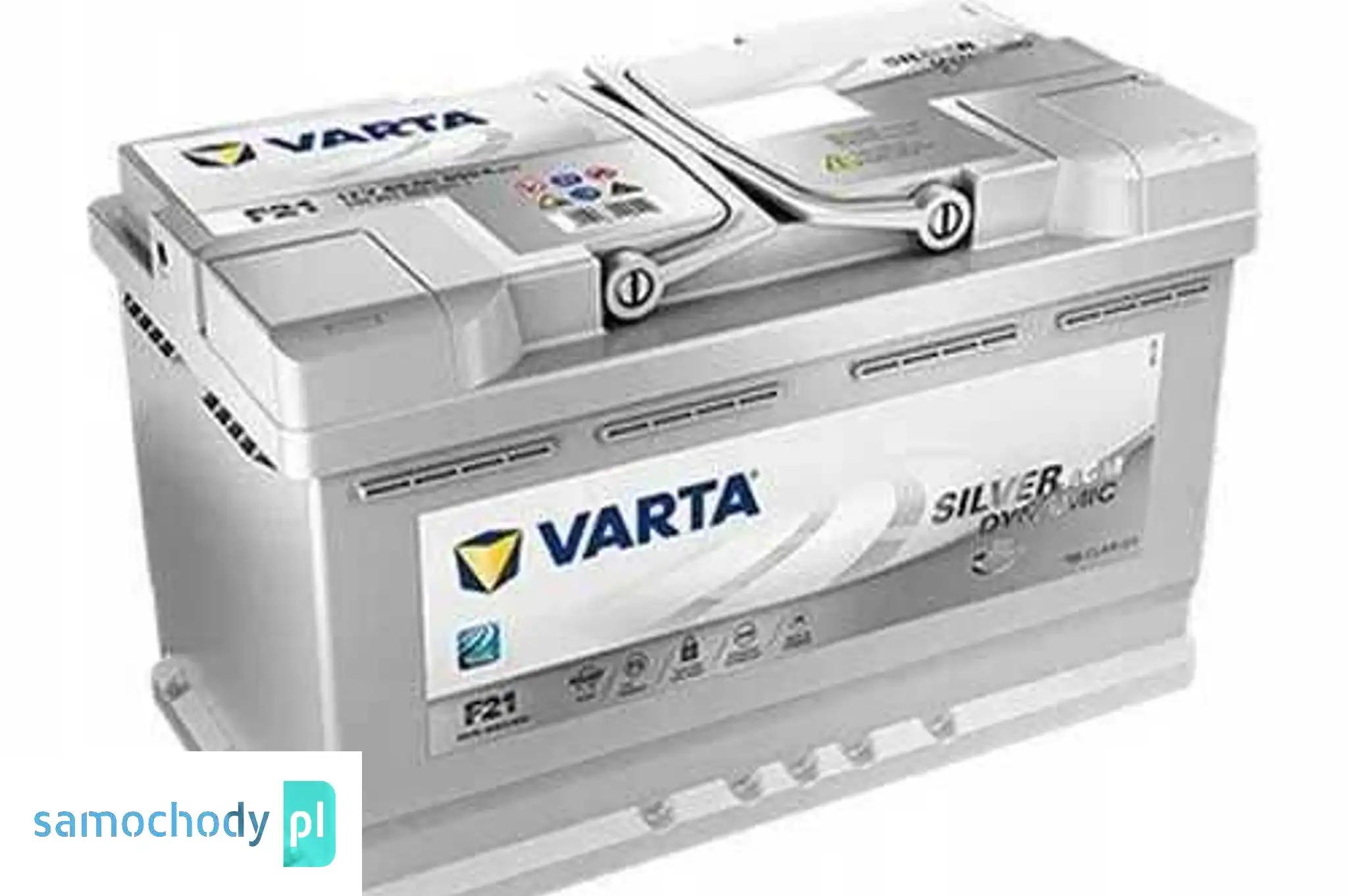 Akumulator VARTA Silver Dynamic AGM 80Ah 800A F21 A6