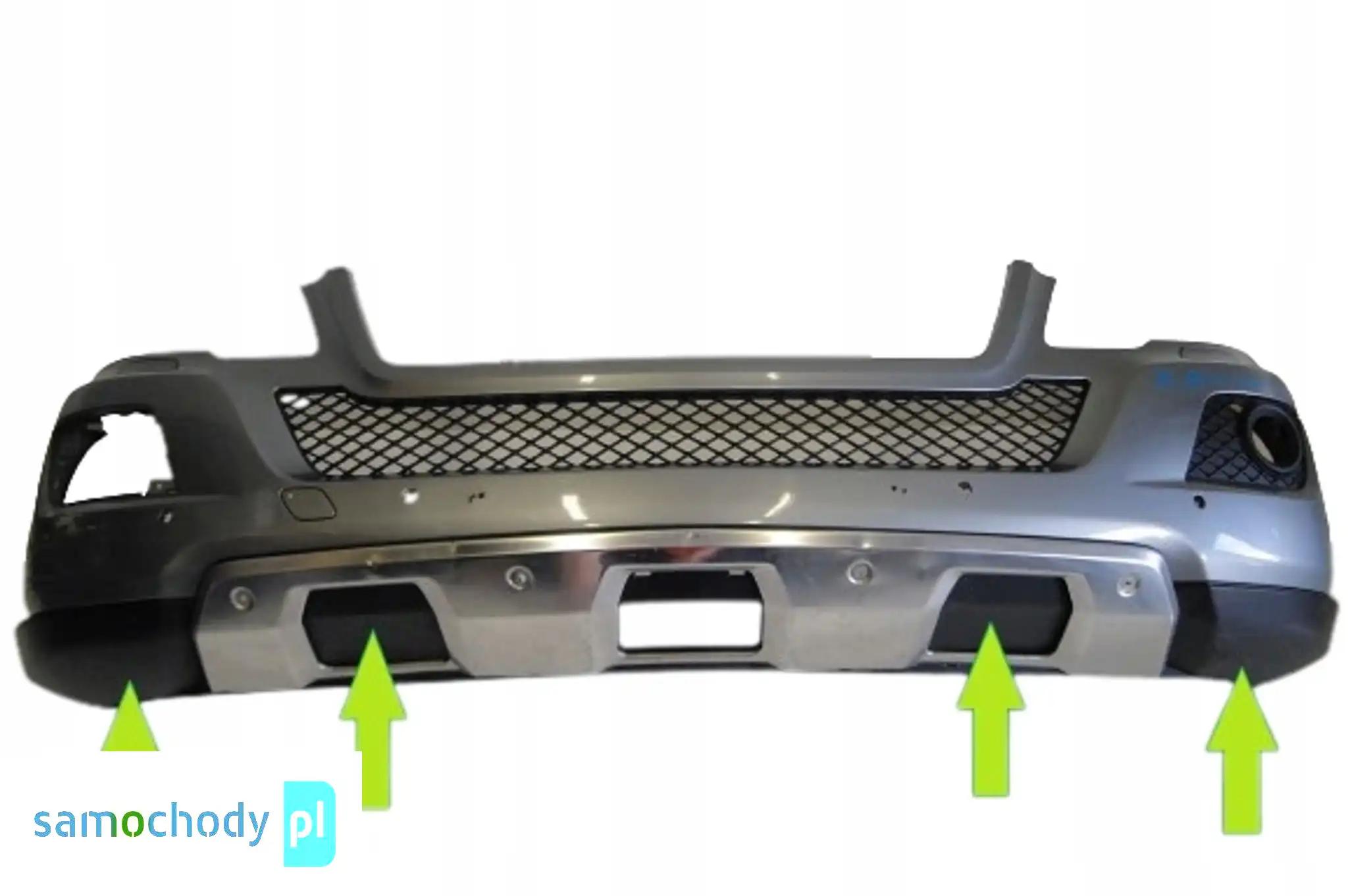 MERCEDES ML W164 164 LIFT SPOILER DOLNY ZDERZAKA