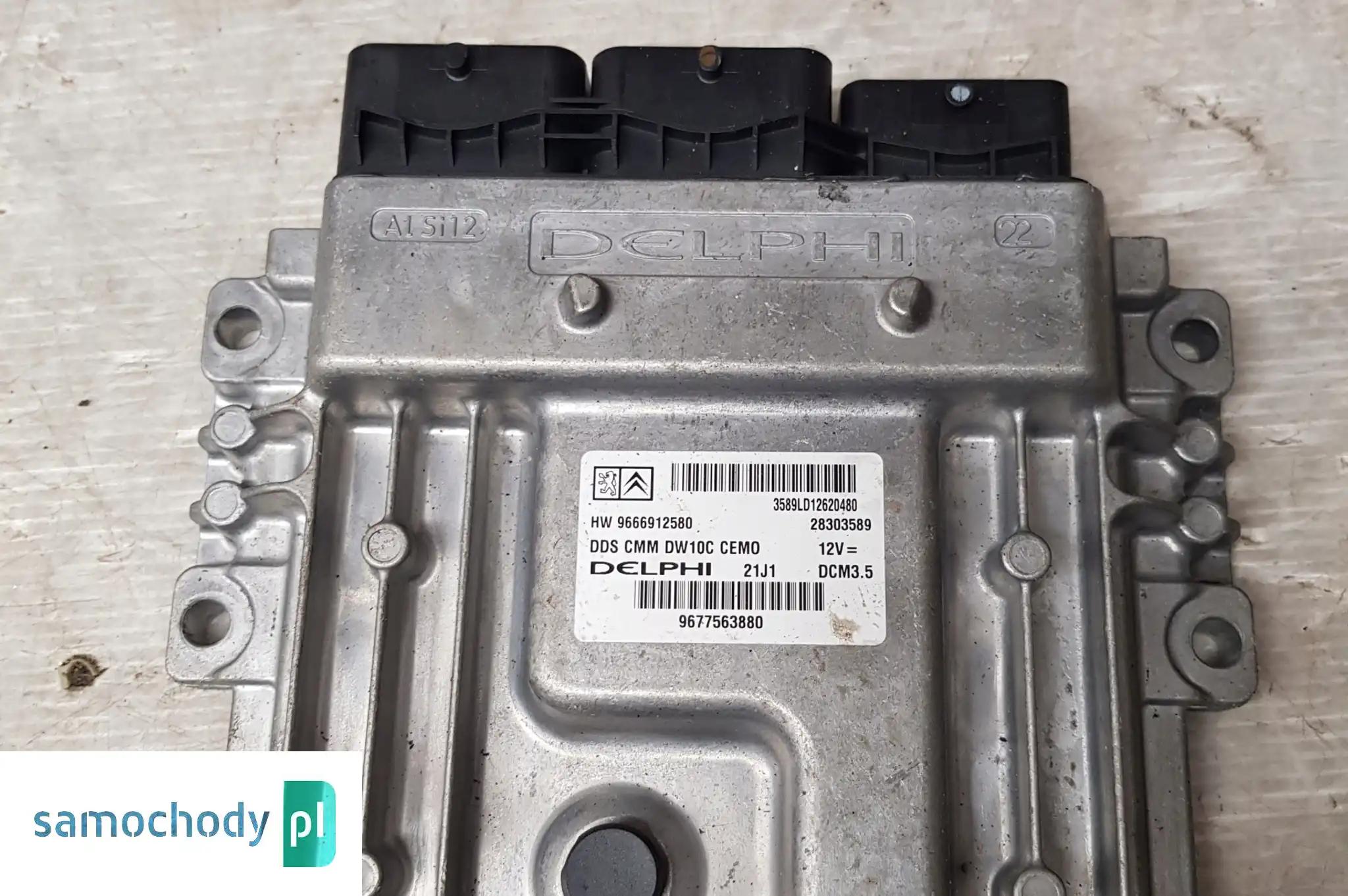 KOMPUTER STEROWNIK SILNIKA PEUGEOT 508 CITROEN 9666912580