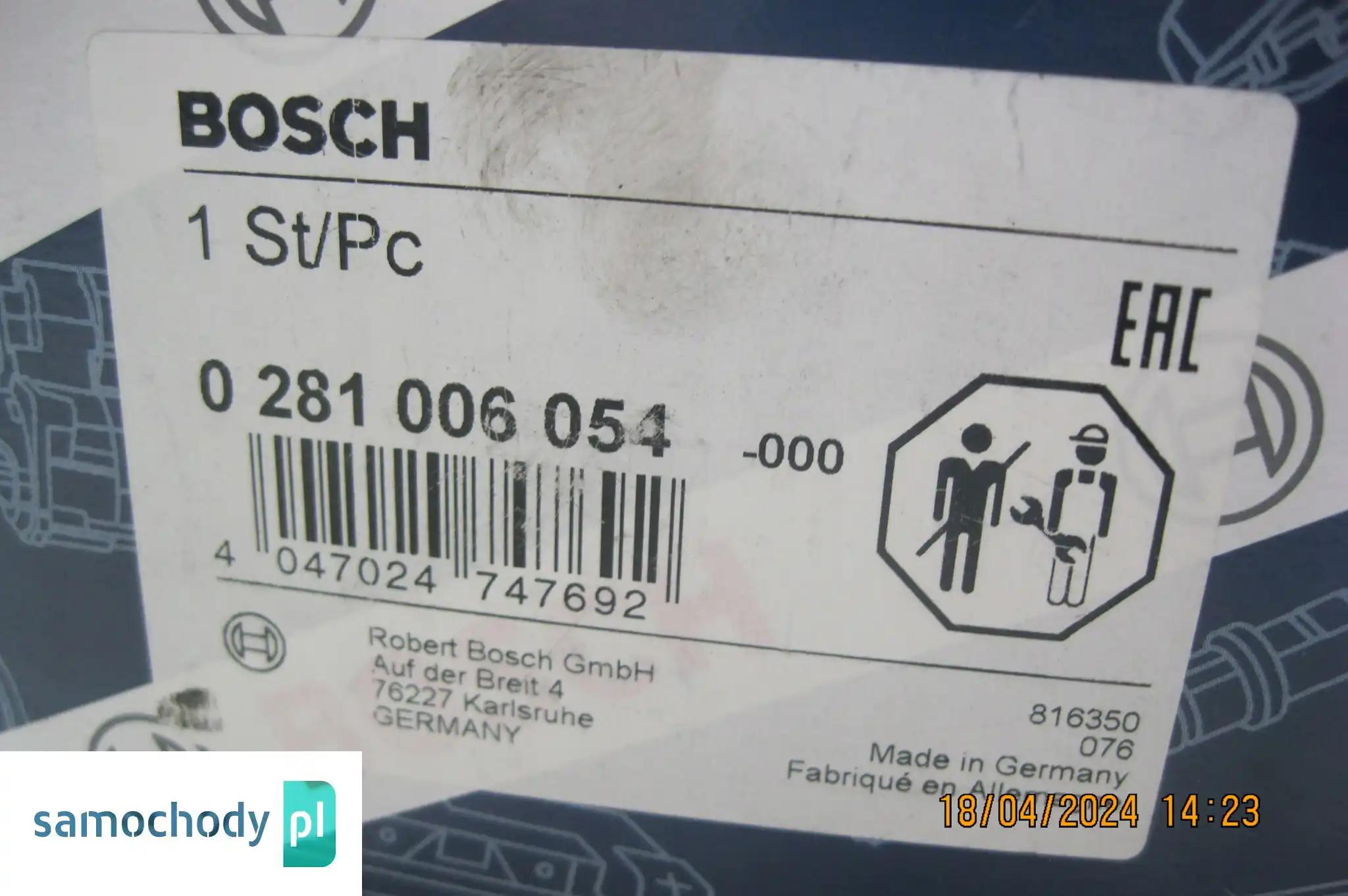 Bosch 0 281 006 054 Przepływomierz masowy powietrza