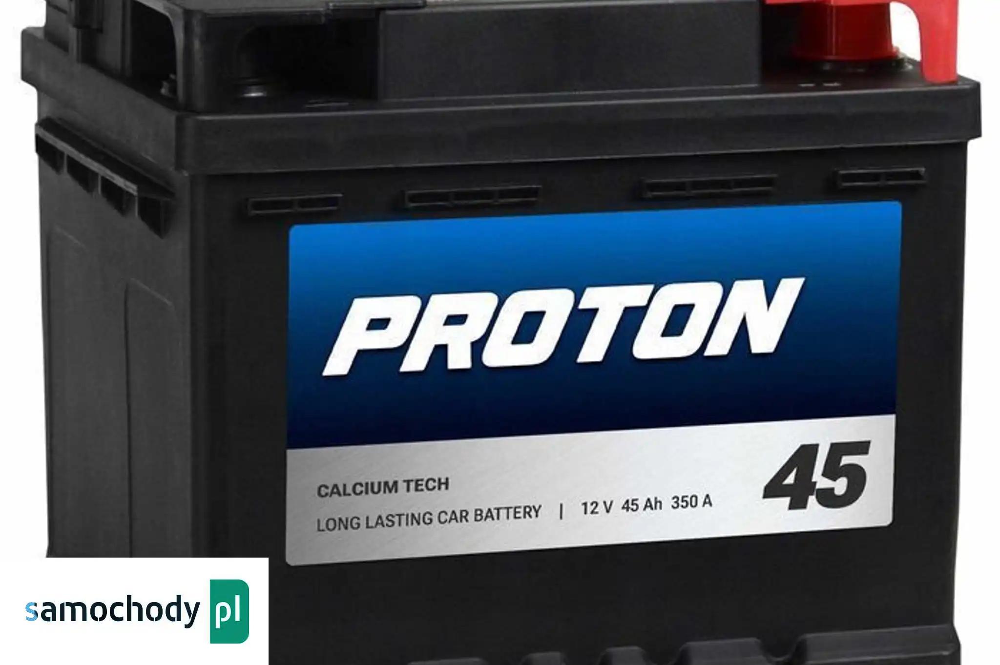 Akumulator PROTON 45Ah 350A EN PRAWY PLUS