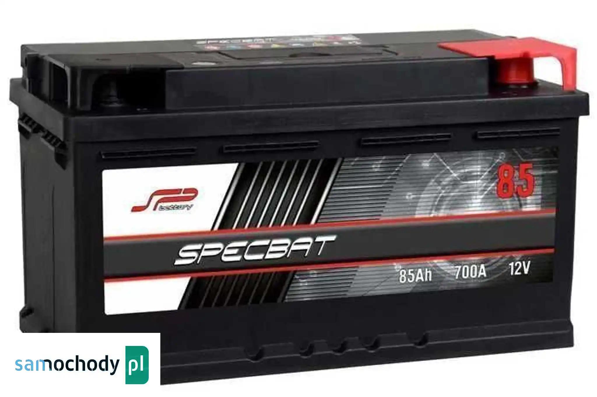Akumulator SPECBAT 85Ah 700A EN PRAWY PLUS