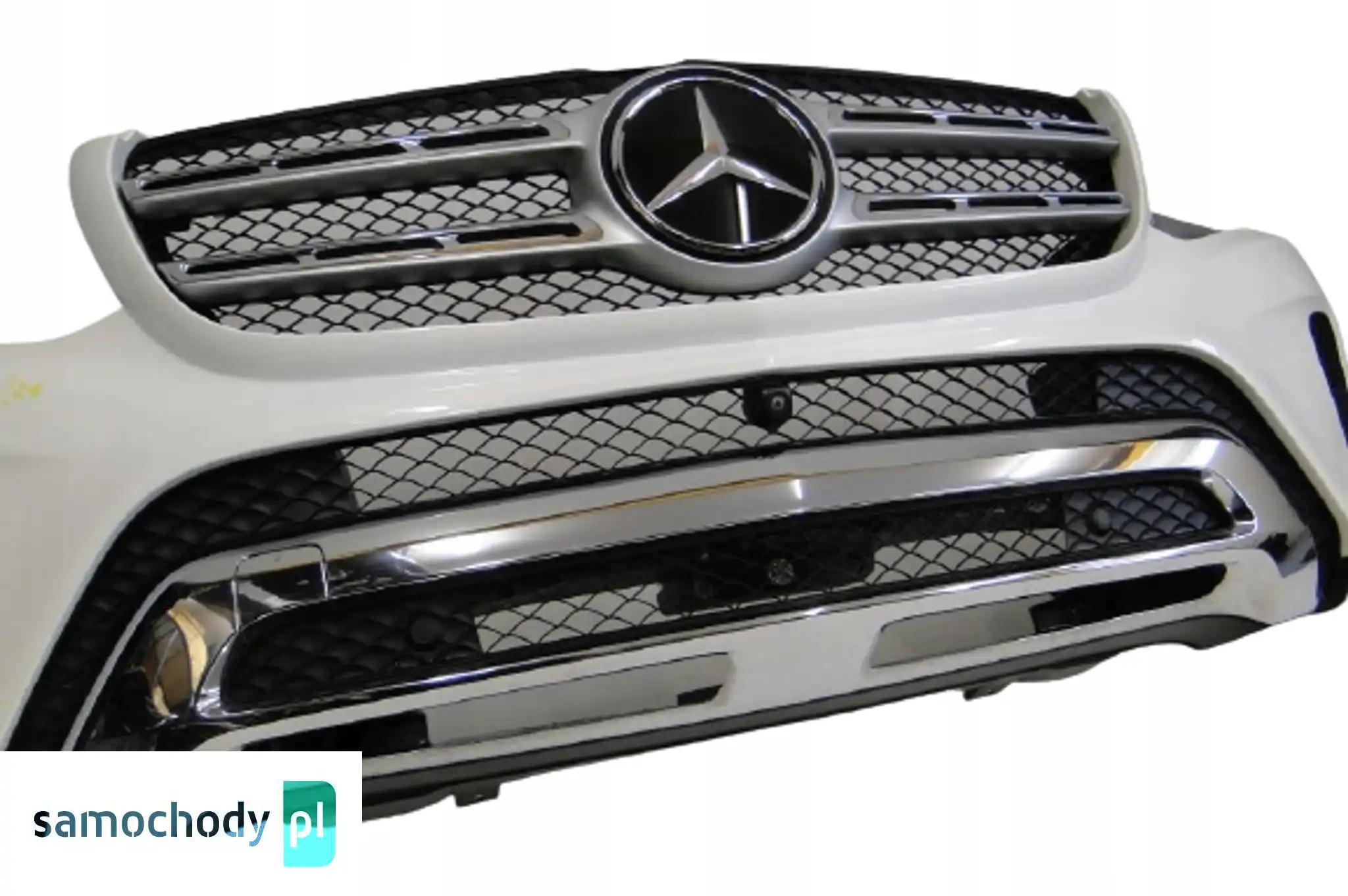 MERCEDES GLS X166 166 BLENDA CHROM SPOILER DOLNY