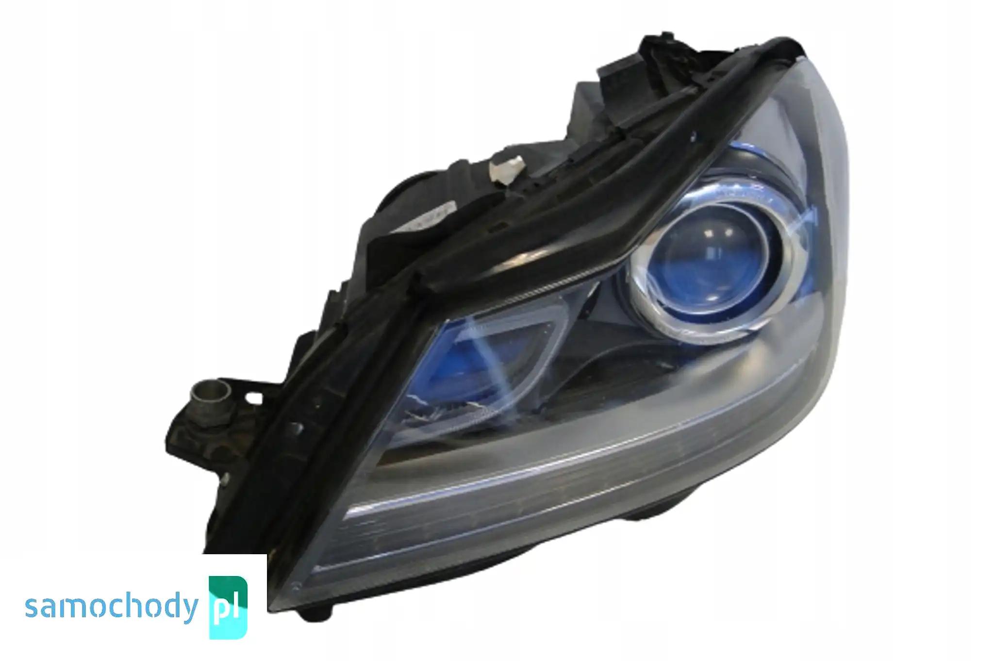 MERCEDES C KLASA 204 W204 LIFT LAMPA PRZEDNIA LEWA XENON AMG CZARNA