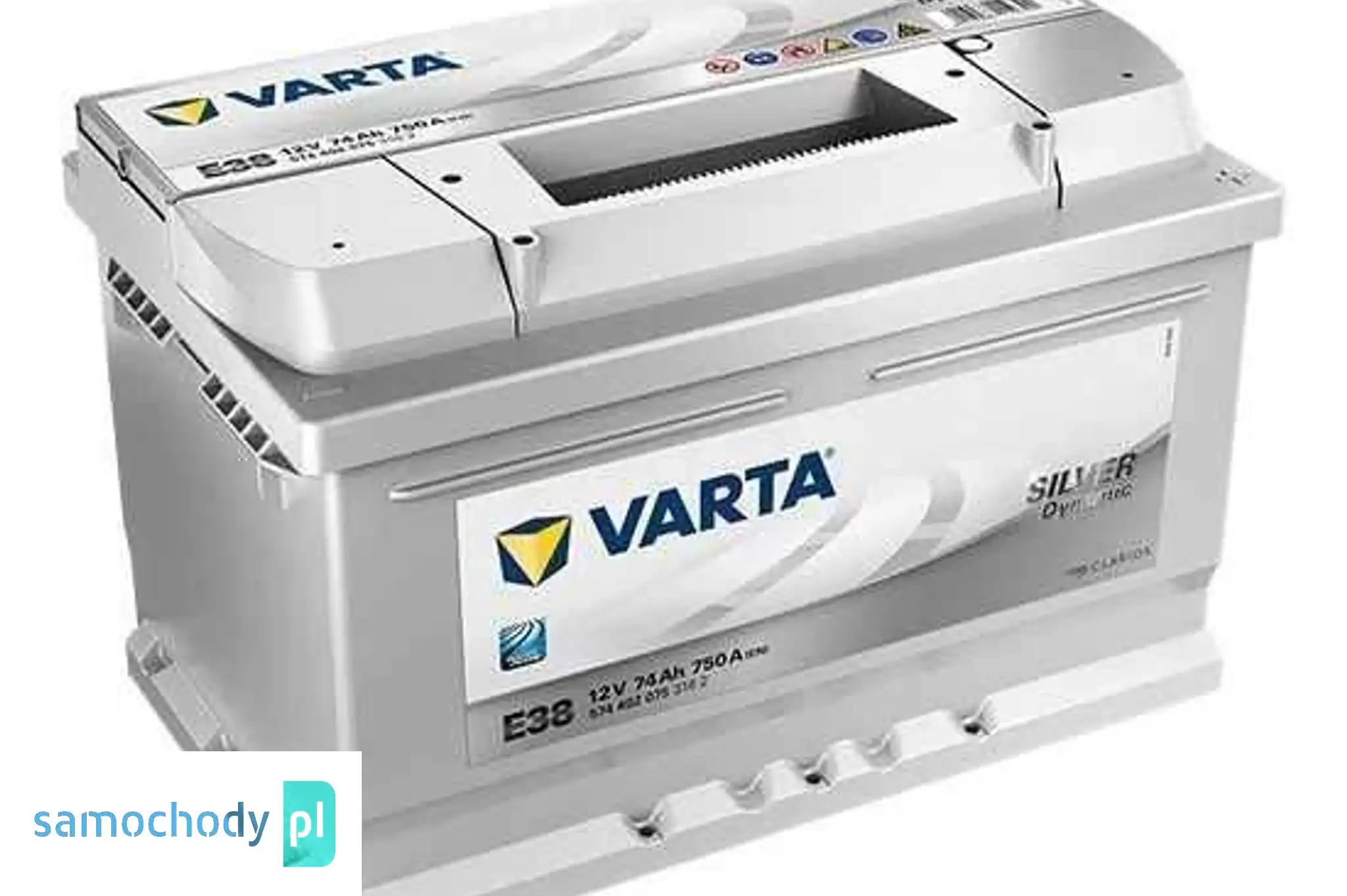 Akumulator VARTA Silver Dynamic E38 74Ah 750A EN