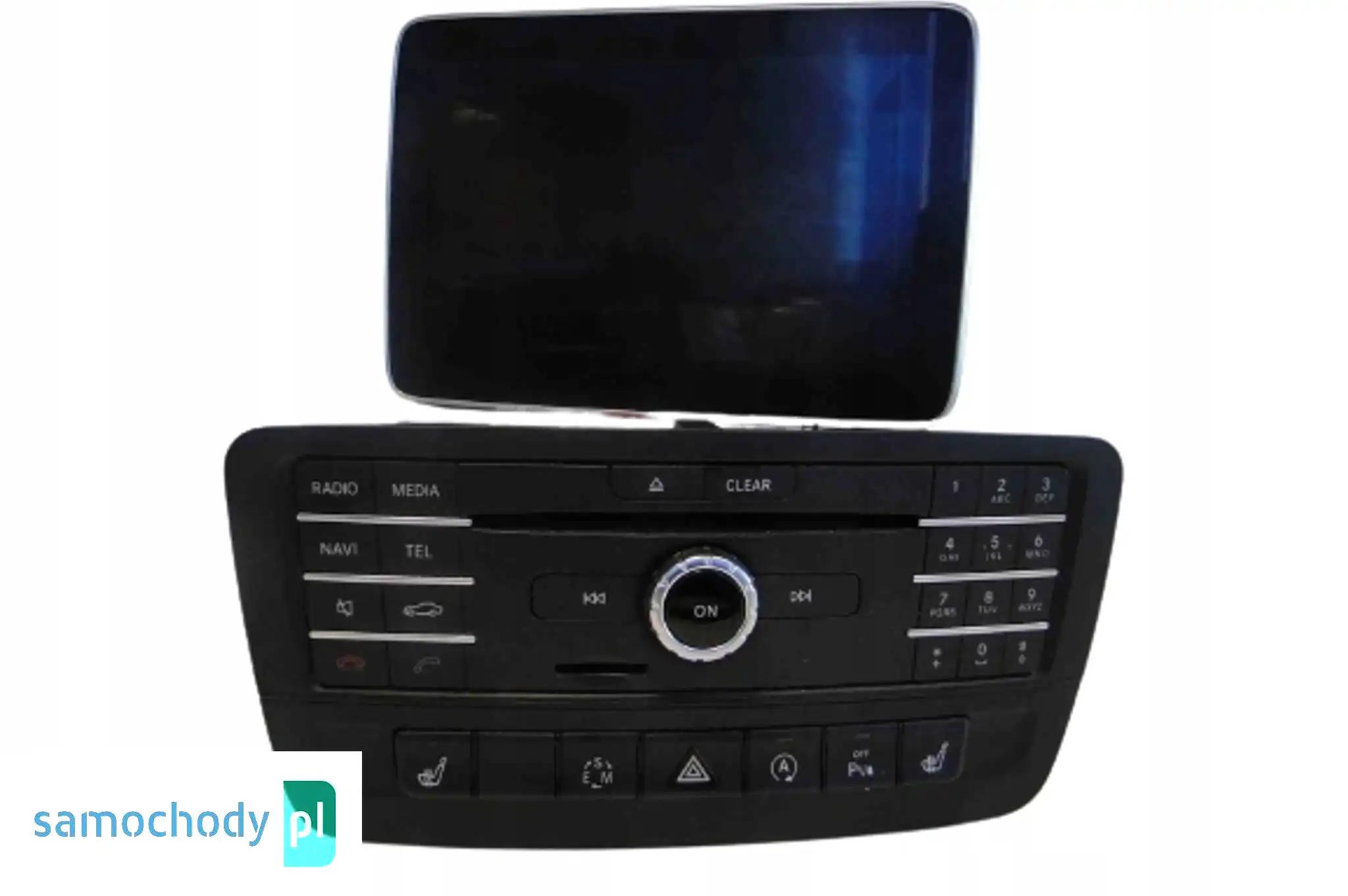 MERCEDES CLA 117 LIFT RADIO NAVI NAWIGACJA MONITOR