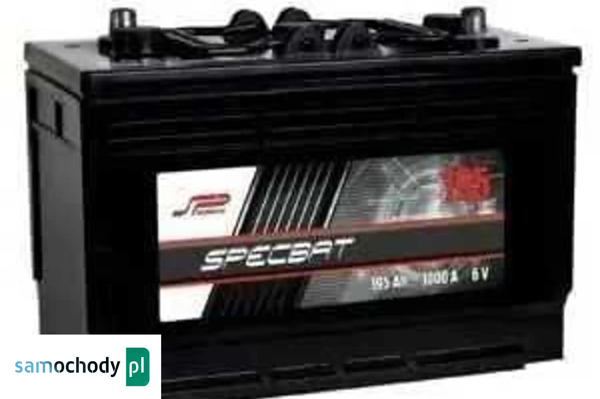 Akumulator Specbat Agro 6V 195Ah 1000A EN lewy plus