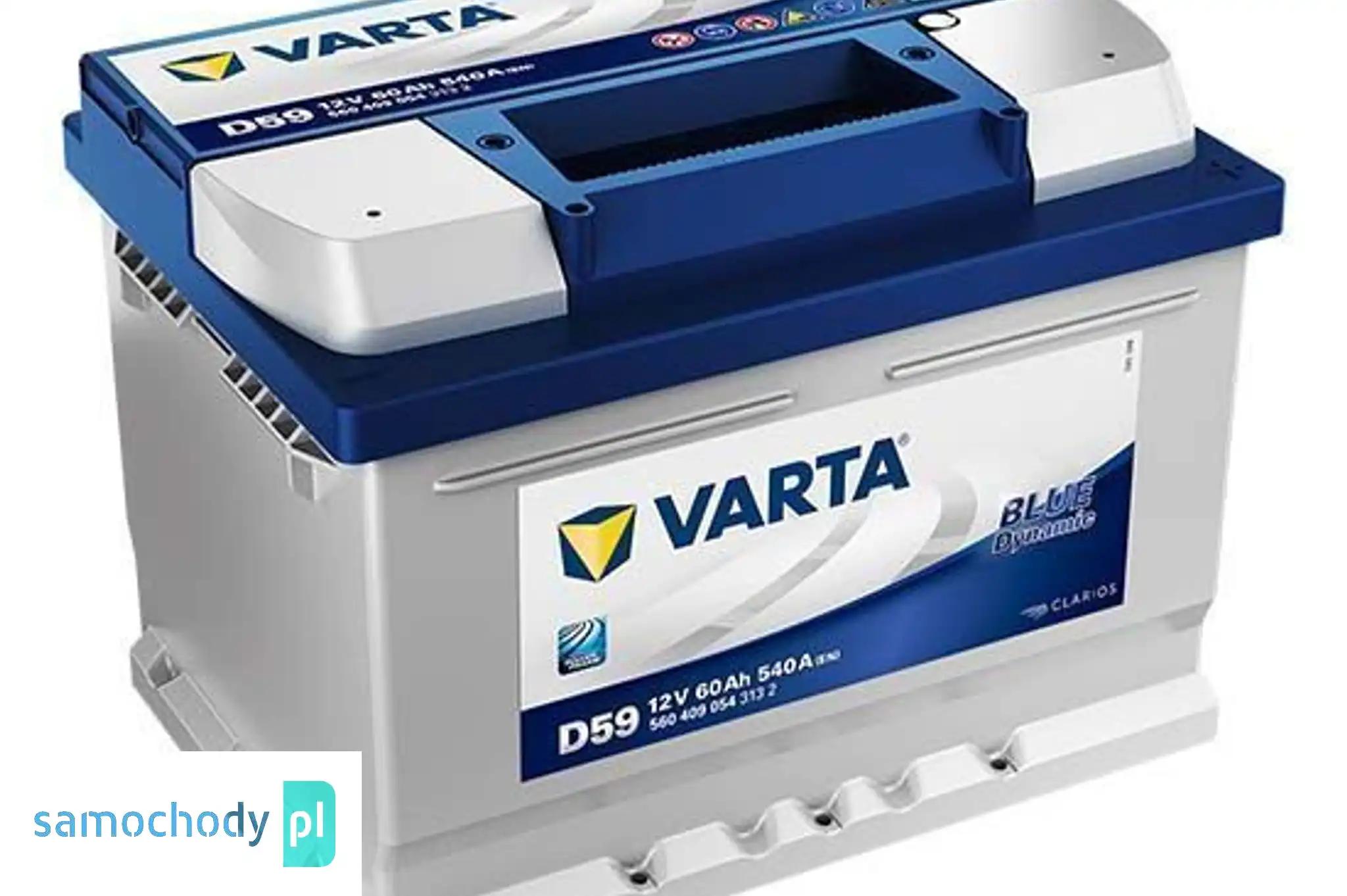 Akumulator VARTA Blue Dynamic D59 60Ah 540A EN