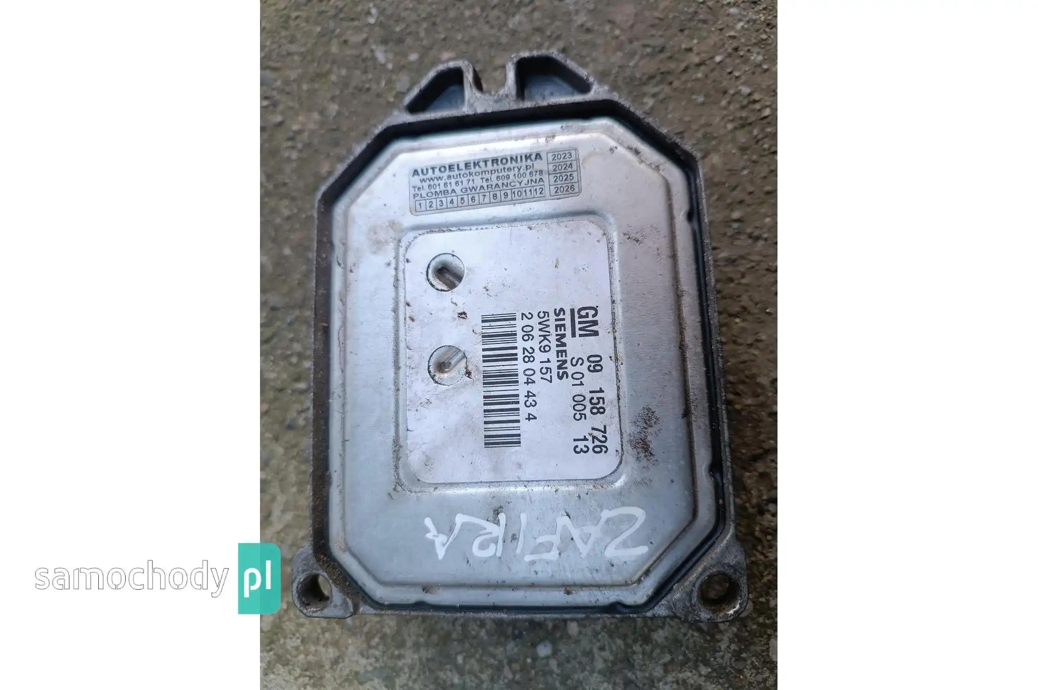 09158726 Komputer sterownik Opel Zafira A